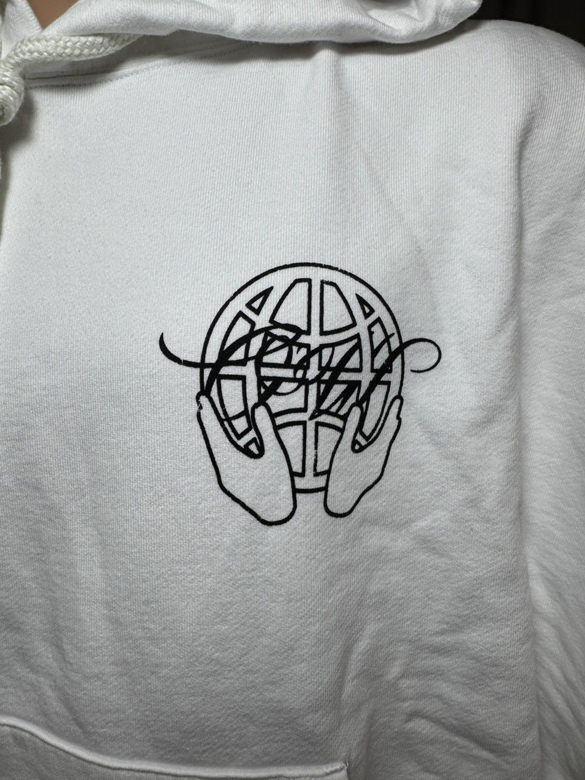 Designer × Off-White × Supreme Off-White Hand Arrow Boxy Hoodie Size US M / EU 48-50 / 2 - 2 Thumbnail