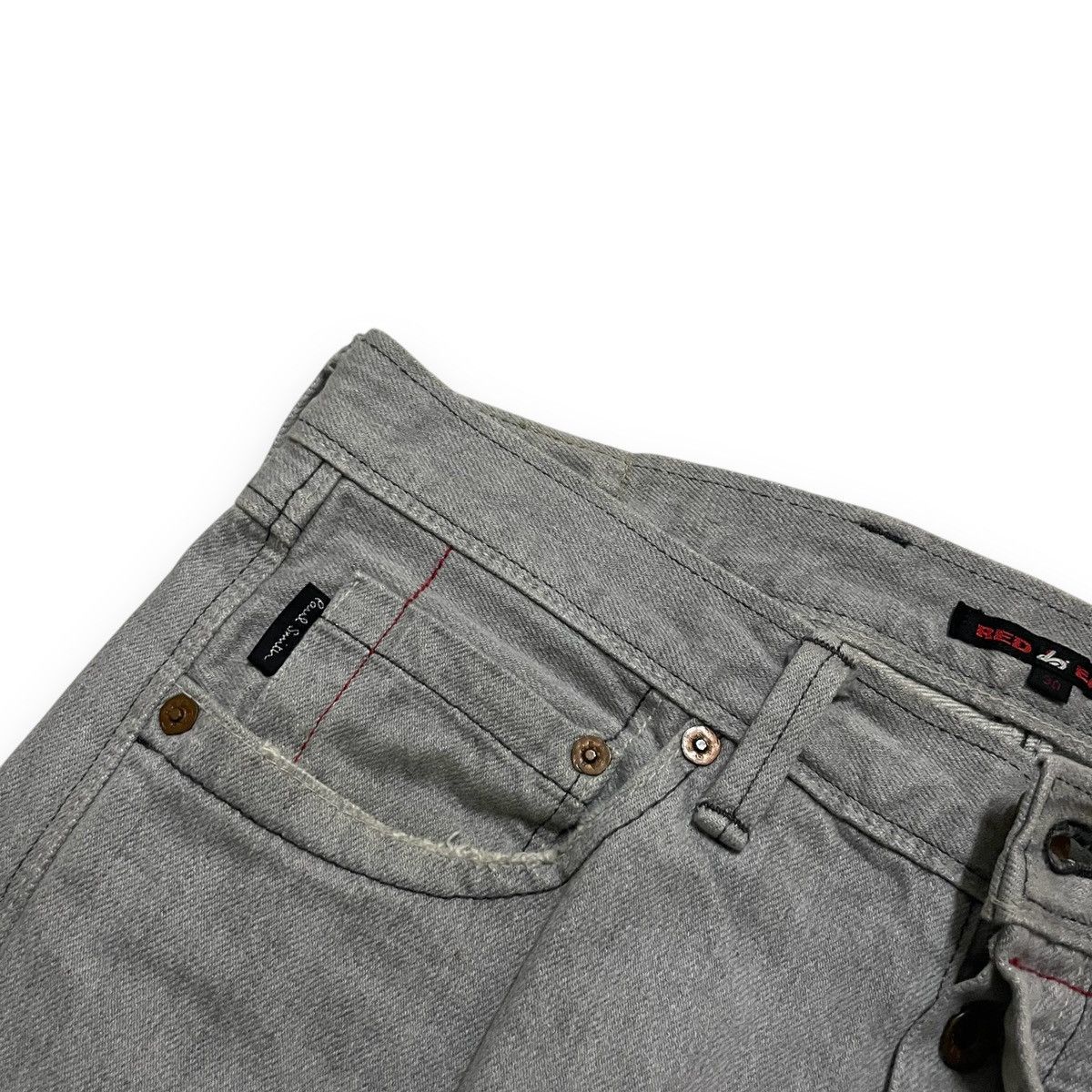 Vintage ORIGINAL MADE IN JAPAN SELVEDGE RED EAR PAULS SMITH DENIM Size US 32 / EU 48 - 6 Thumbnail