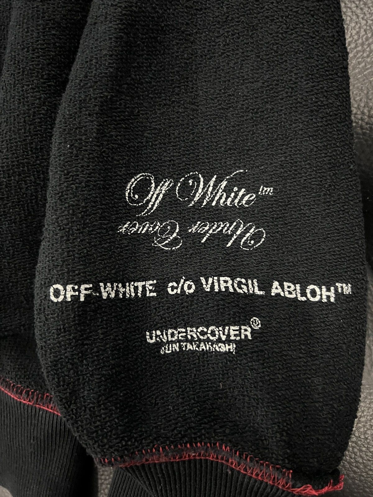 Off-White × Undercover Off-White by Undercover SS19 Reversible Skeleton Hand Zip Ho Size US M / EU 48-50 / 2 - 16 Thumbnail