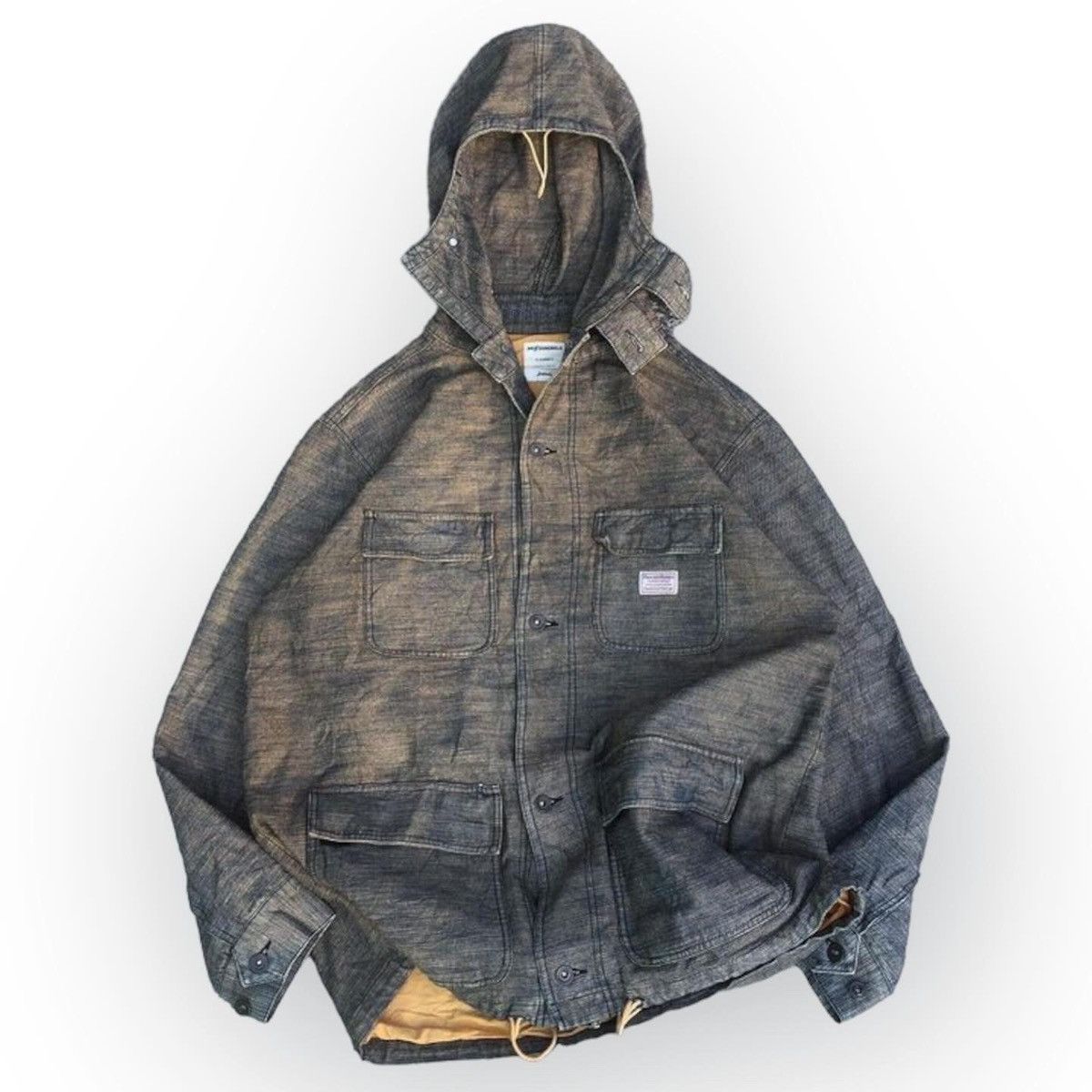 Engineered Garments ⚡️QUICK SALE⚡️Proceed DBR Rebel Army Denim Gunner Smock Jacket Size US XL / EU 56 / 4 - 1 Thumbnail