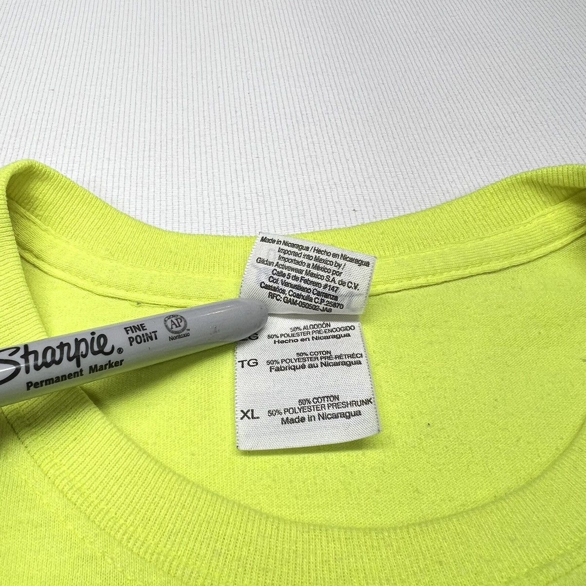 Vintage Car Tee Shirt Yellow Hot Rod Classic Custom Auto Graphic Size US XL / EU 56 / 4 - 9 Thumbnail
