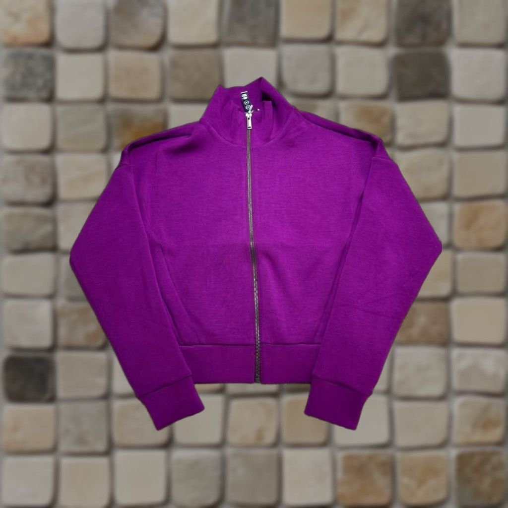 Spanx Spanx Jacket Womens Small Purple Running Full Zip Size S / US 4 / IT 40 - 1 Thumbnail