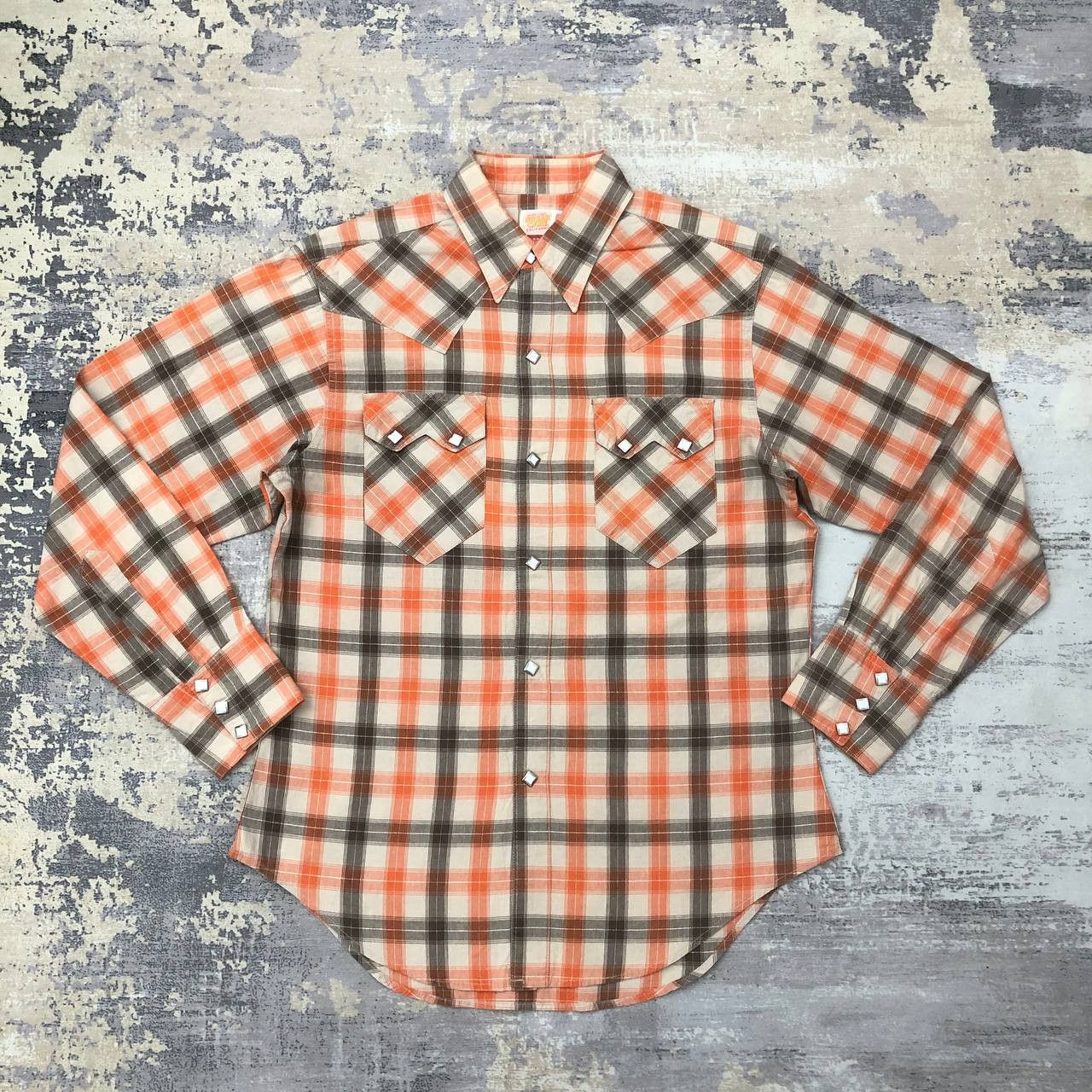 Sugar Cane T24 SUGAR CANE x TOYO ENTERPRISE FLANNEL WESTERN SHIRTS Size US L / EU 52-54 / 3 - 1 Thumbnail