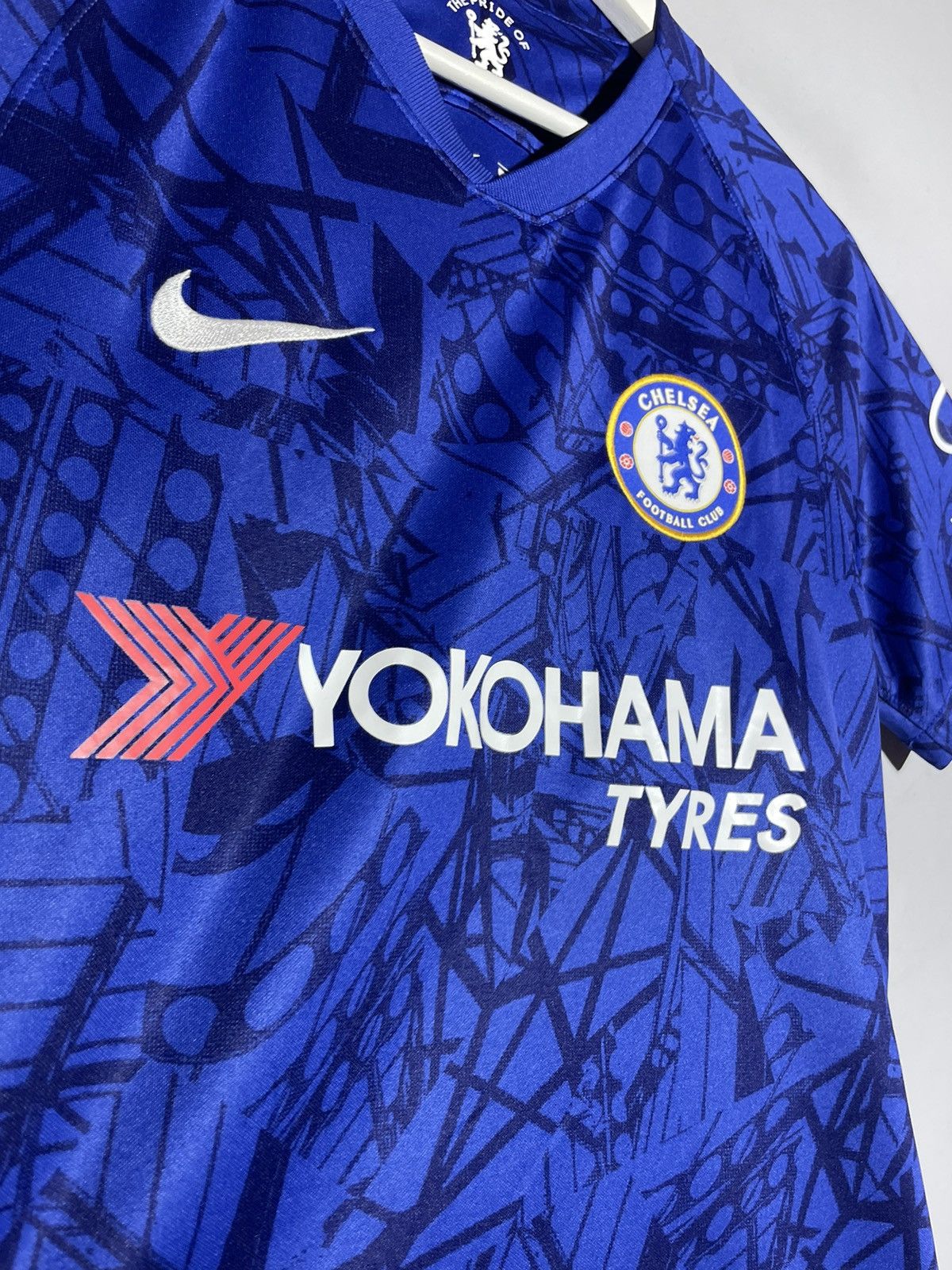 Chelsea Soccer × Nike Chelsea FC Nike 2019/20 Home Y2k Streetwear Football Shirt Size US S / EU 44-46 / 1 - 8 Thumbnail