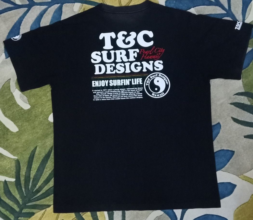 Vintage Vintage 90s T&C Surf Designs Hawaii T-shirt Size US L / EU 52-54 / 3 - 15 Thumbnail