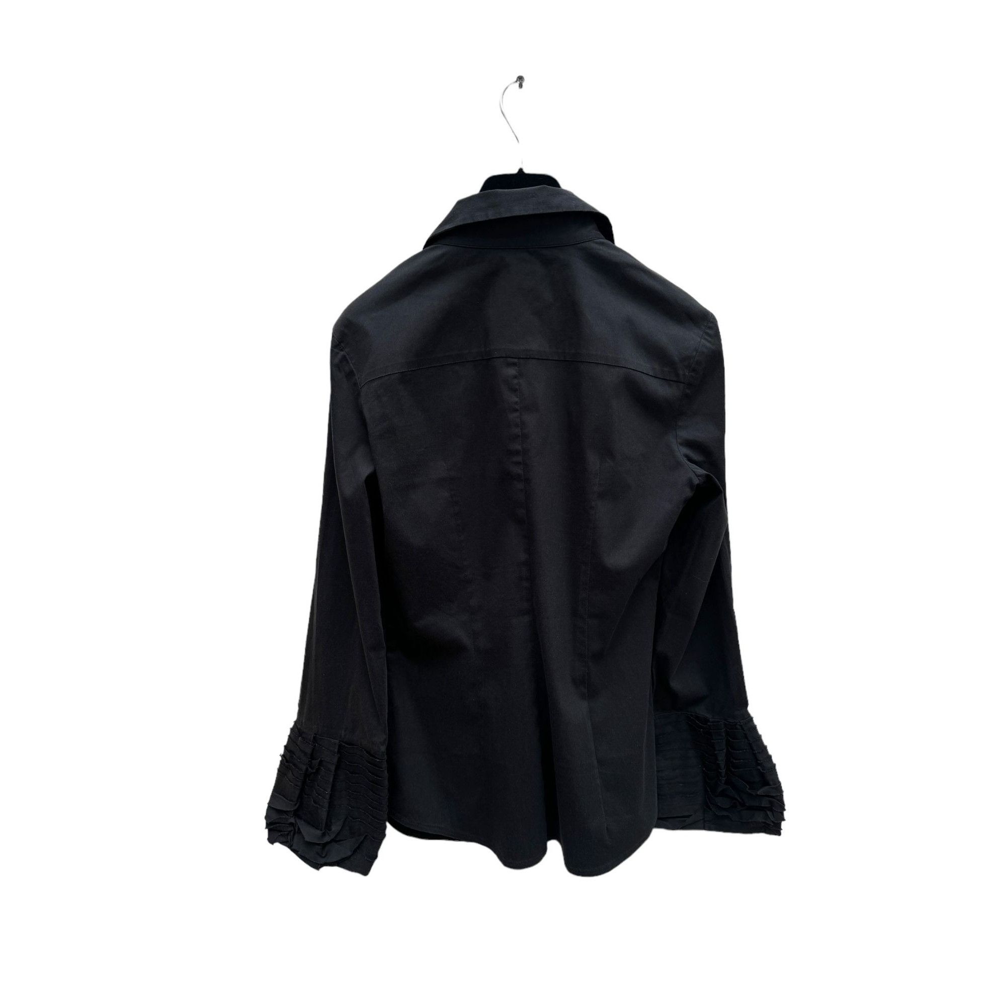 Miu Miu Black Cotton Shirt Size XS / US 0-2 / IT 36-38 - 4 Thumbnail
