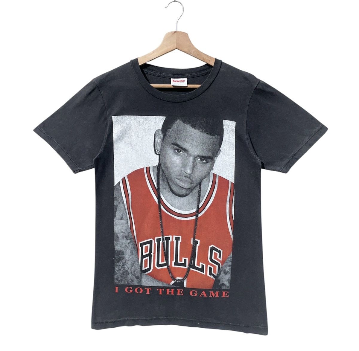 NBA 🔥Accept Binding Offer🔥Sunfaded Chris Brown Chicago Bulls Nba Size US S / EU 44-46 / 1 - 1 Thumbnail