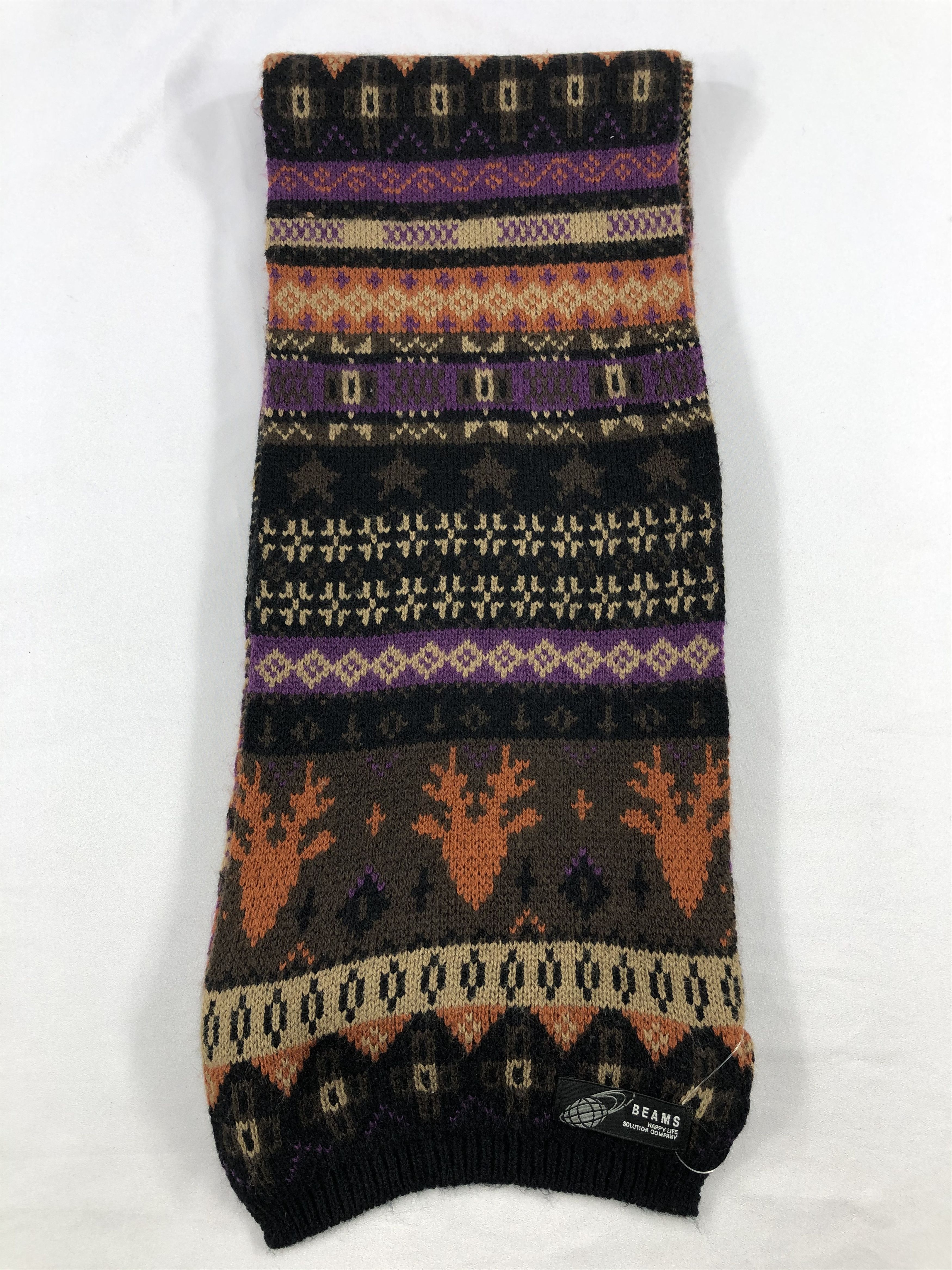 Beams Japan Vintage Beams Scarf/Muffler/Neckwear MF1794 Size ONE SIZE - 2 Thumbnail