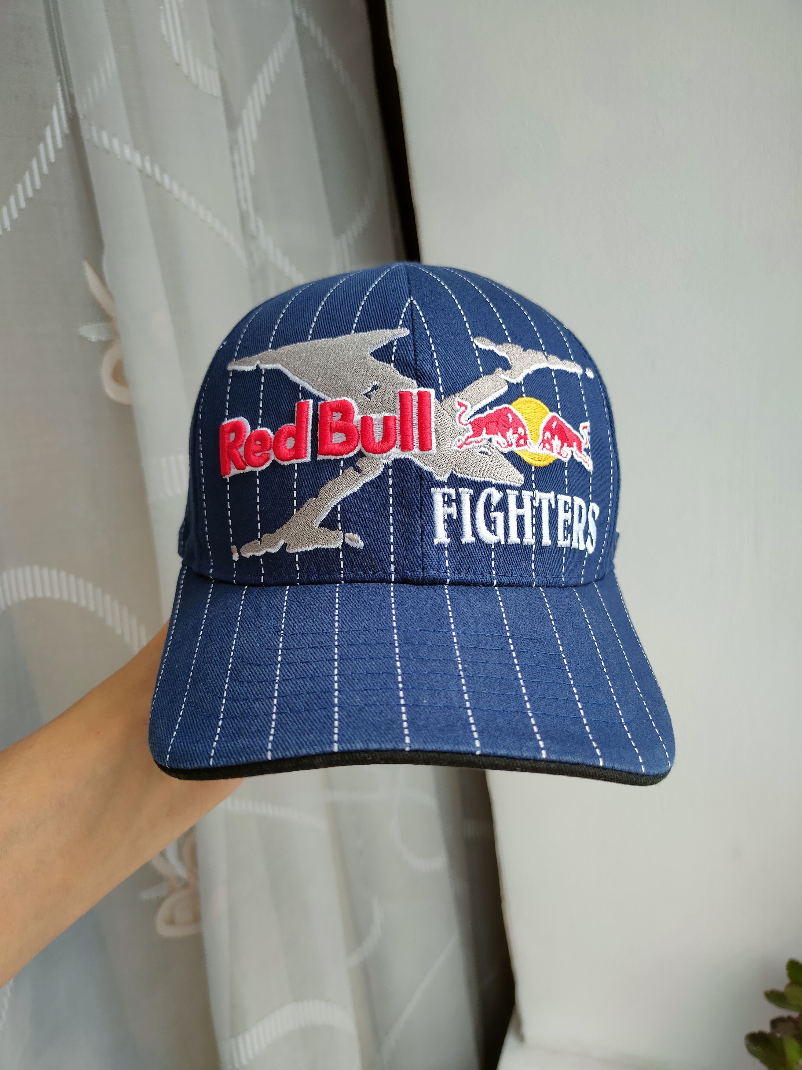 Fox Racing × Red Bull Fox Red Bull Fighters Flexfit Baseball Cap Size ONE SIZE - 2 Thumbnail