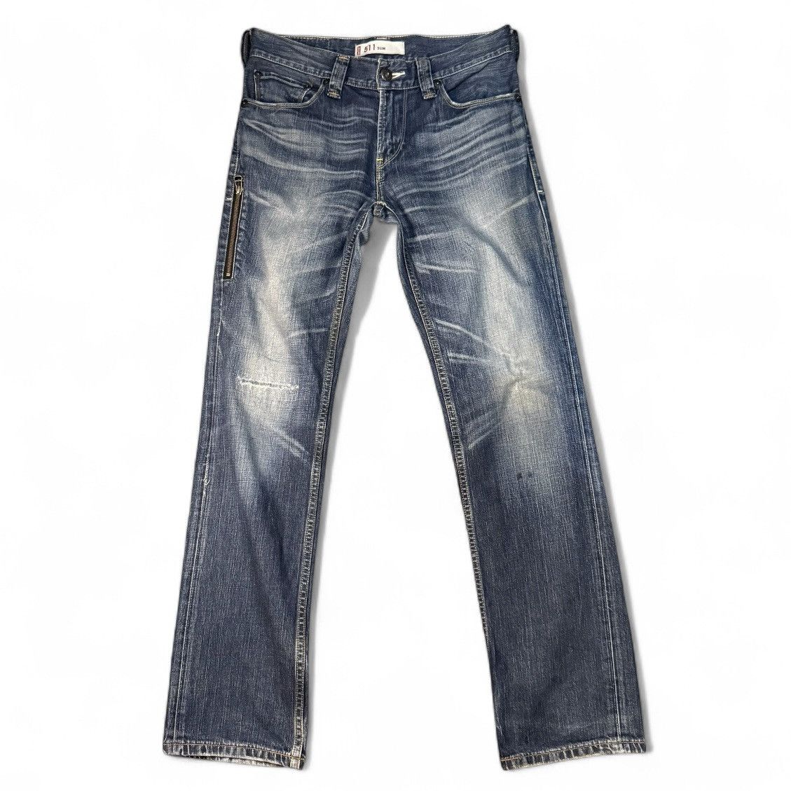 Beauty Beast 🔥🇯🇵 Levis 511 Slim Jeans Size 32" / US 10 / IT 46 - 1 Thumbnail