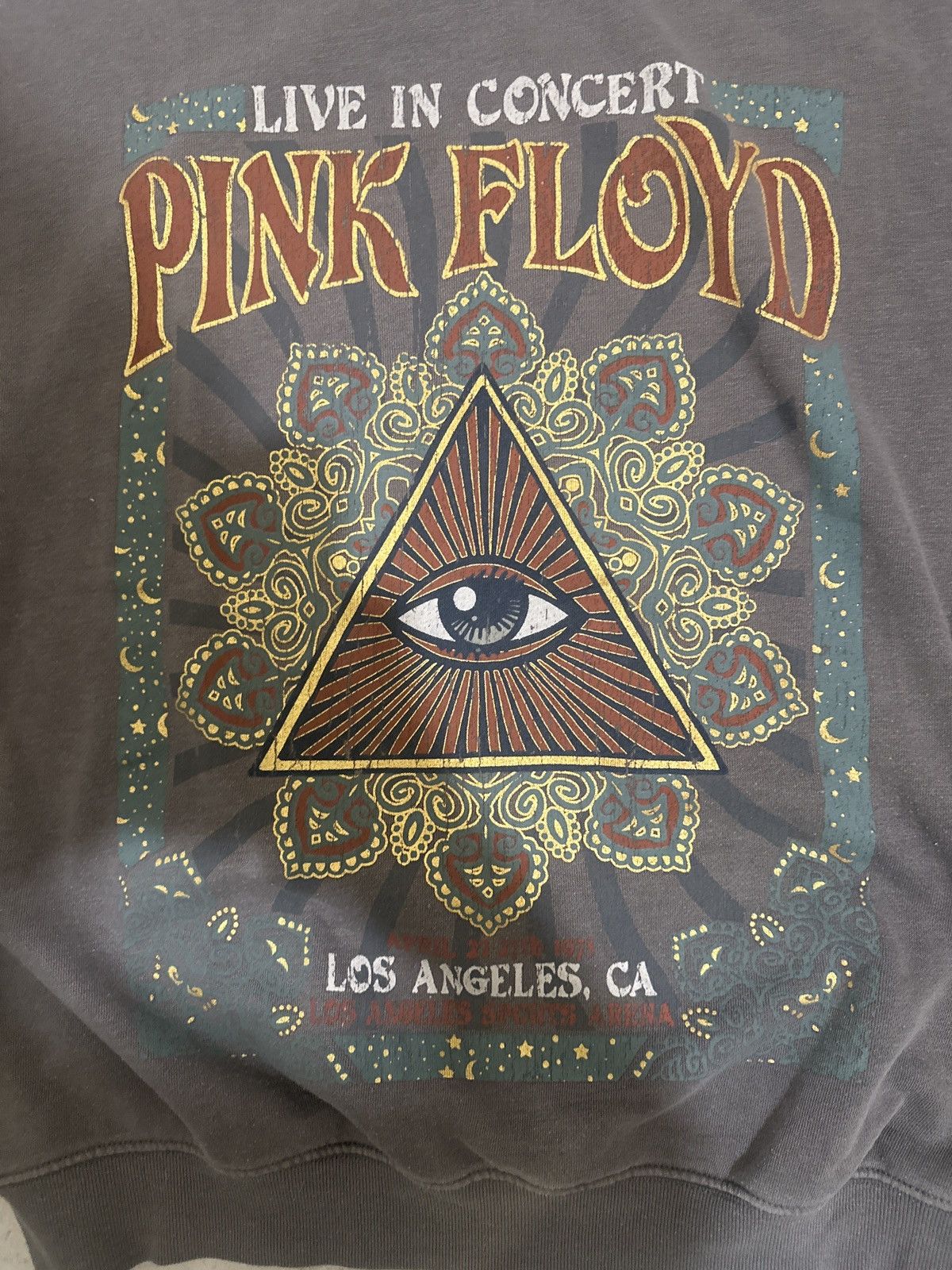 Pink Floyd Pink Floyd Cropped Sweater Size US M / EU 48-50 / 2 - 2 Thumbnail