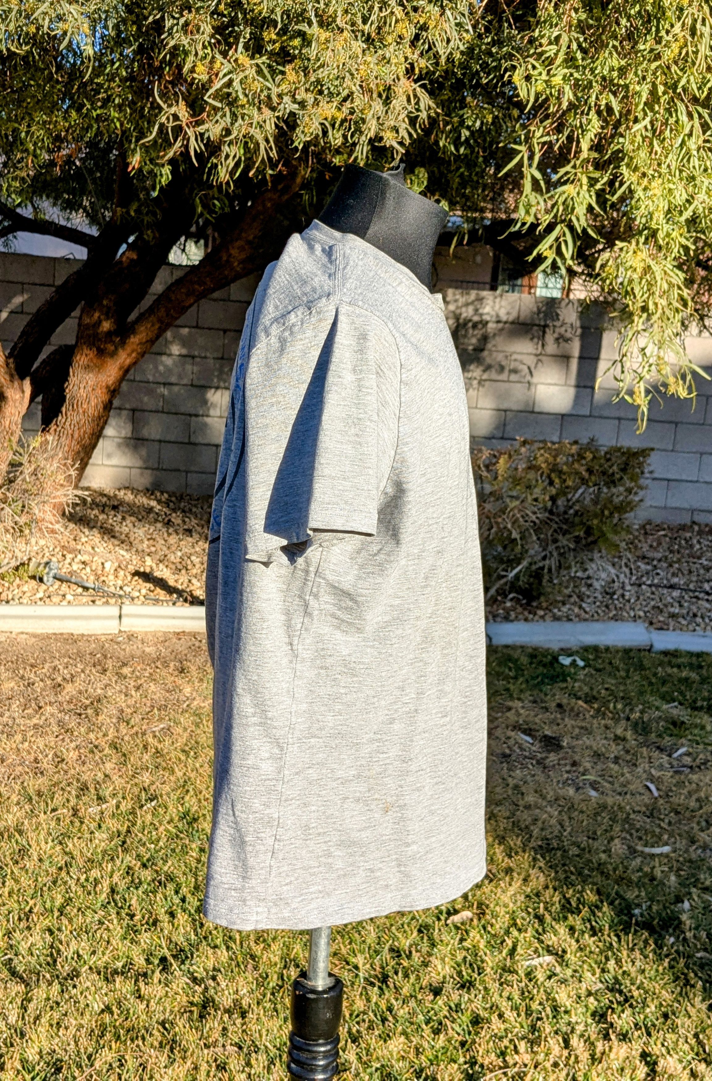 Nautica Retro Nautica Sailing N-83 Graphic Cotton/Poly Gray Shirt Size US M / EU 48-50 / 2 - 3 Thumbnail