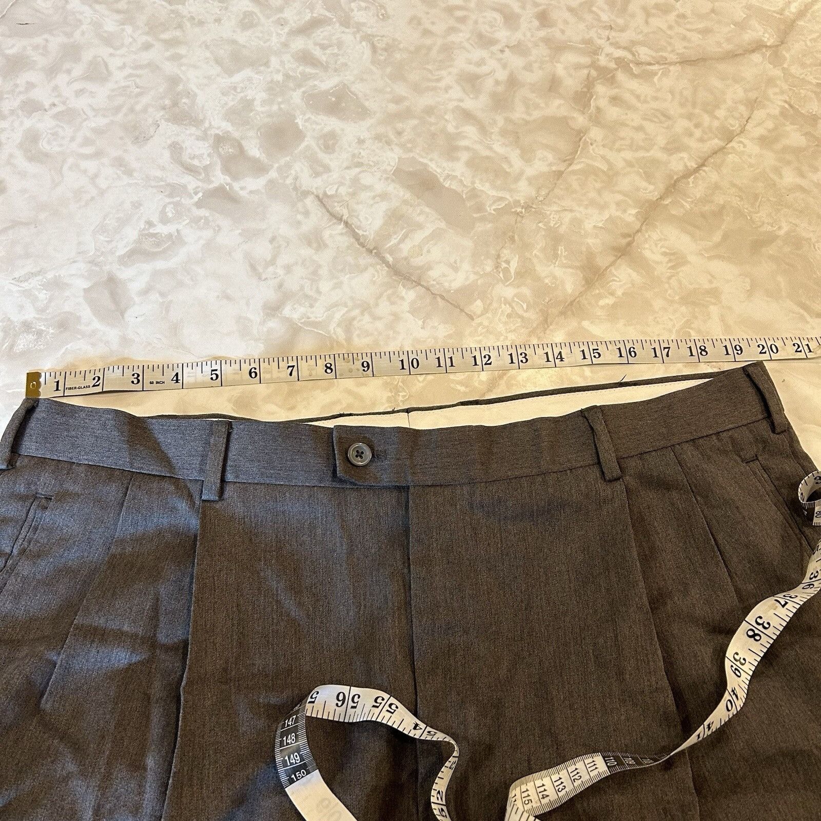 Vintage Braggi by Louis Raphael Mens Pleated Cuffed Dress Pants Slac Size US 40 / EU 56 - 4 Thumbnail