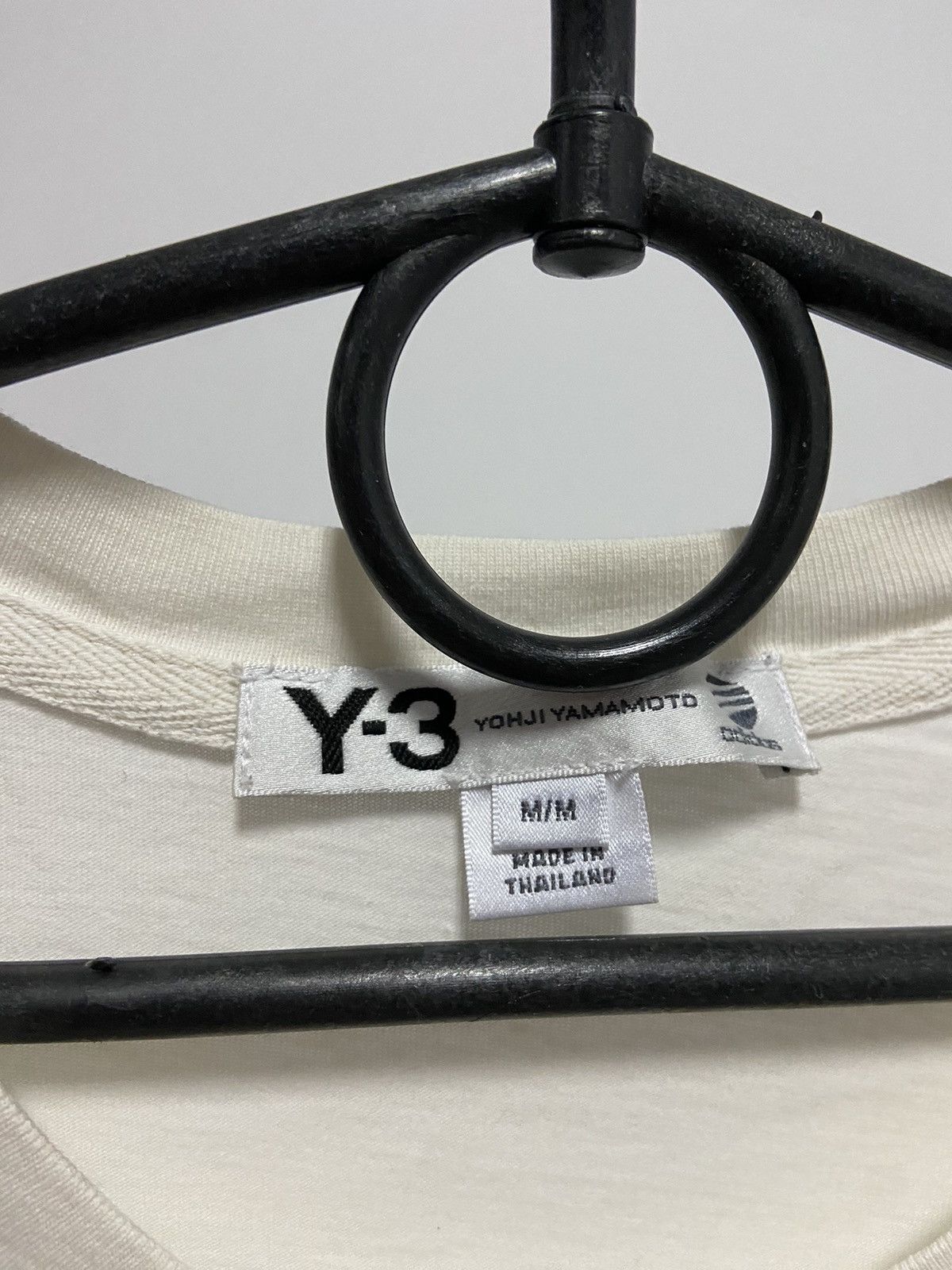 Vintage × Y-3 × Yohji Yamamoto Y-3 Yohji Yamamoto big logo tee vintage Japanese designer Size US M / EU 48-50 / 2 - 4 Thumbnail