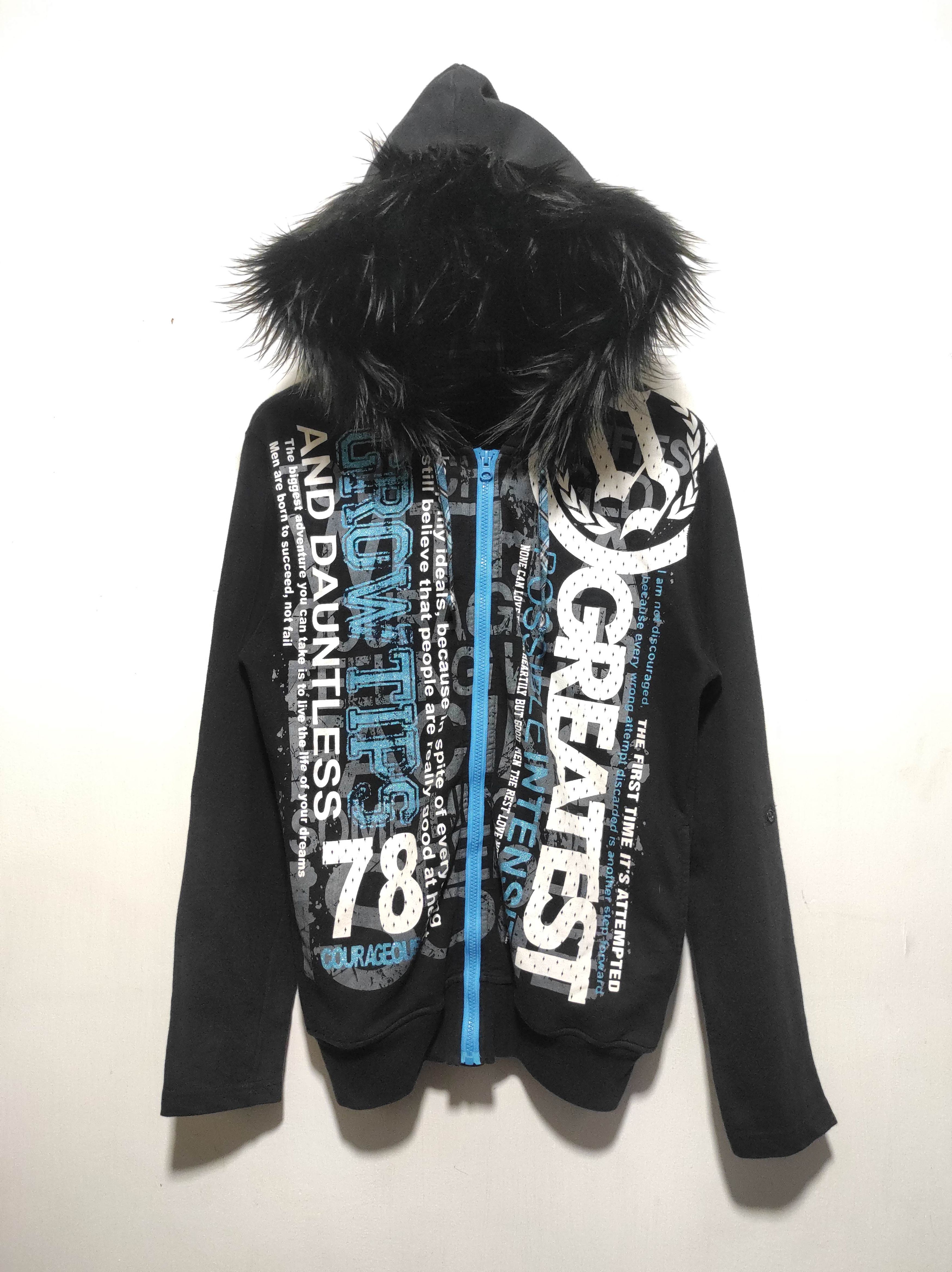 Affliction Original Remak Gear Poem Zipper Fur Hoodie LGB style Size US M / EU 48-50 / 2 - 2 Thumbnail