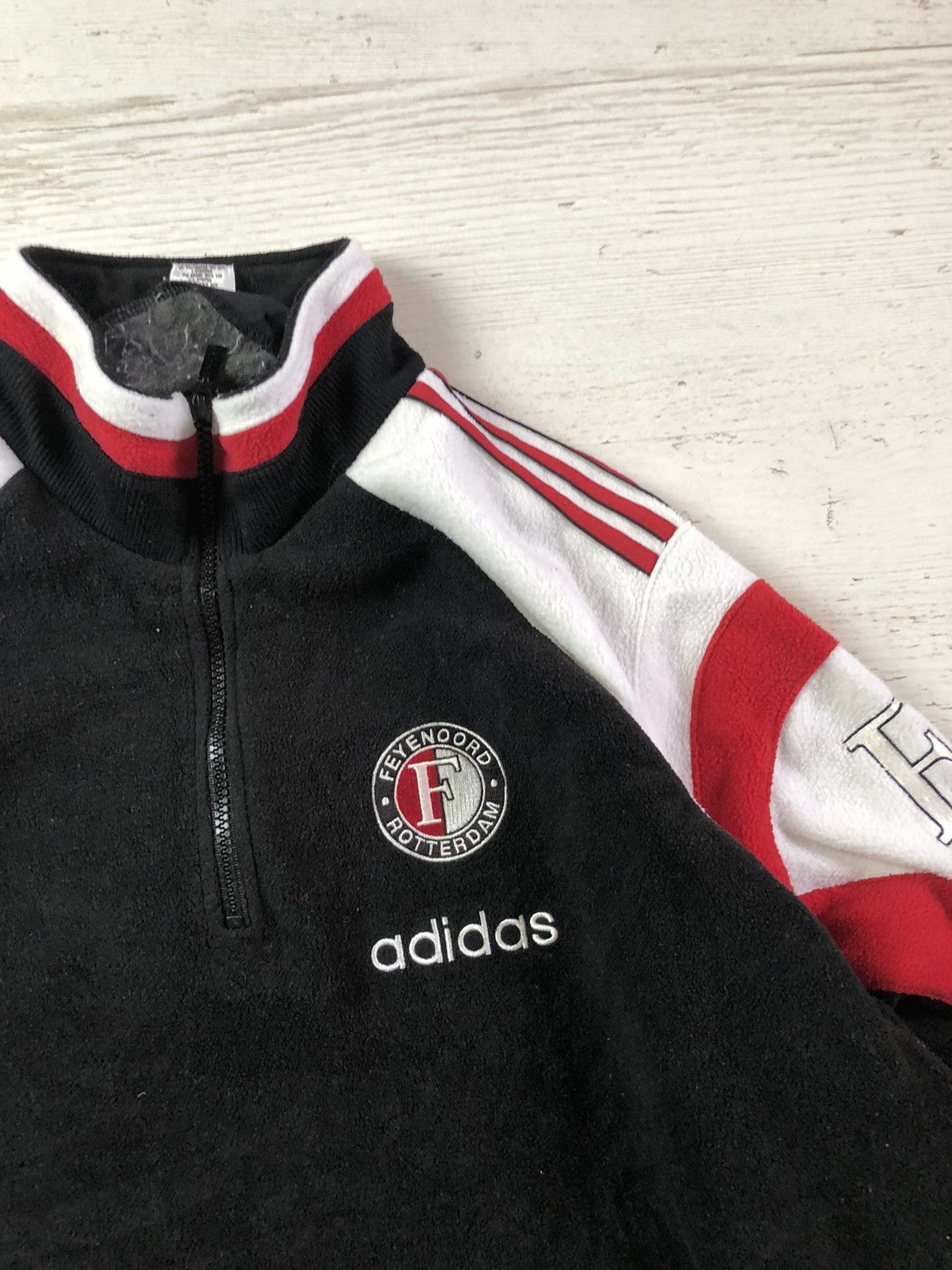 Adidas Adidas Feyenoord Rotterdam vintage football jacket Size US M / EU 48-50 / 2 - 3 Thumbnail