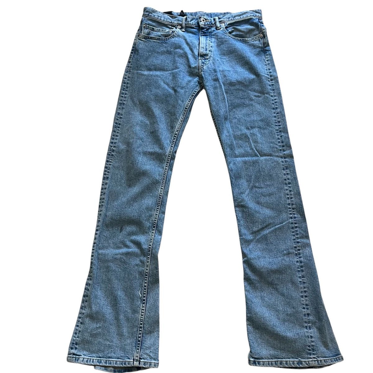 Vlone Vlone Zipper Jeans Blue | Grailed