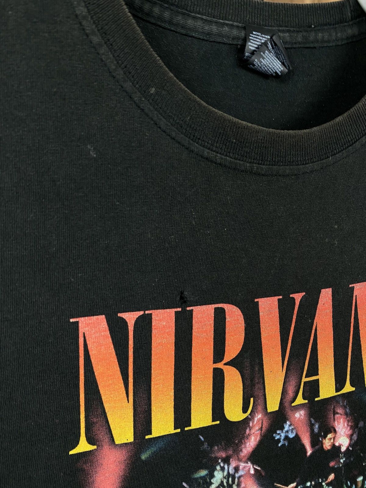 Nirvana 🎸Vintage 2006 T-Shirt Nirvana Kurt Cobain Unplugged Photo🎸 Size US S / EU 44-46 / 1 - 3 Thumbnail