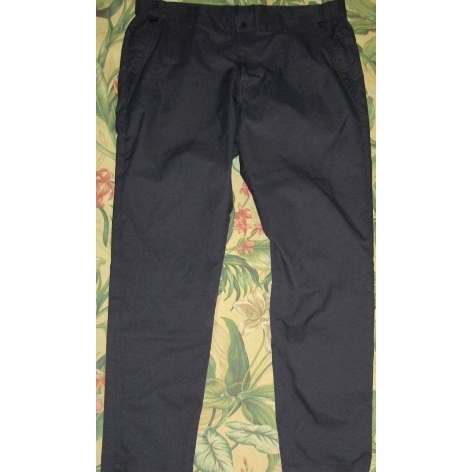 Vintage JACK ARCHER Deep Blue Jetsetter Performance Chino Pants 36 x 30 Size US 36 / EU 52 - 3 Thumbnail