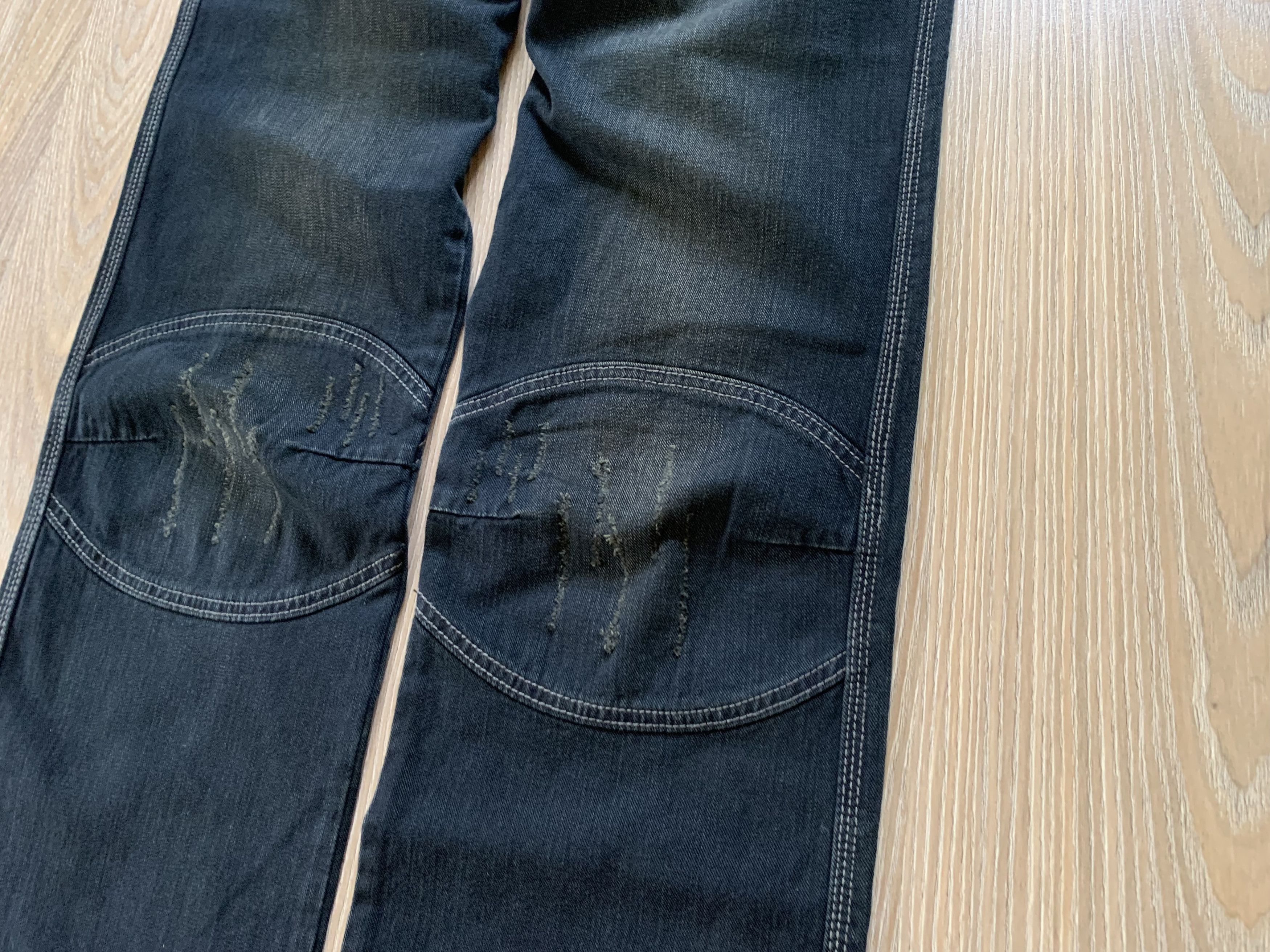 Denime Birdman Street Gear Skull Biker Motorcycle Denim Jeans Size US 30 / EU 46 - 10 Thumbnail