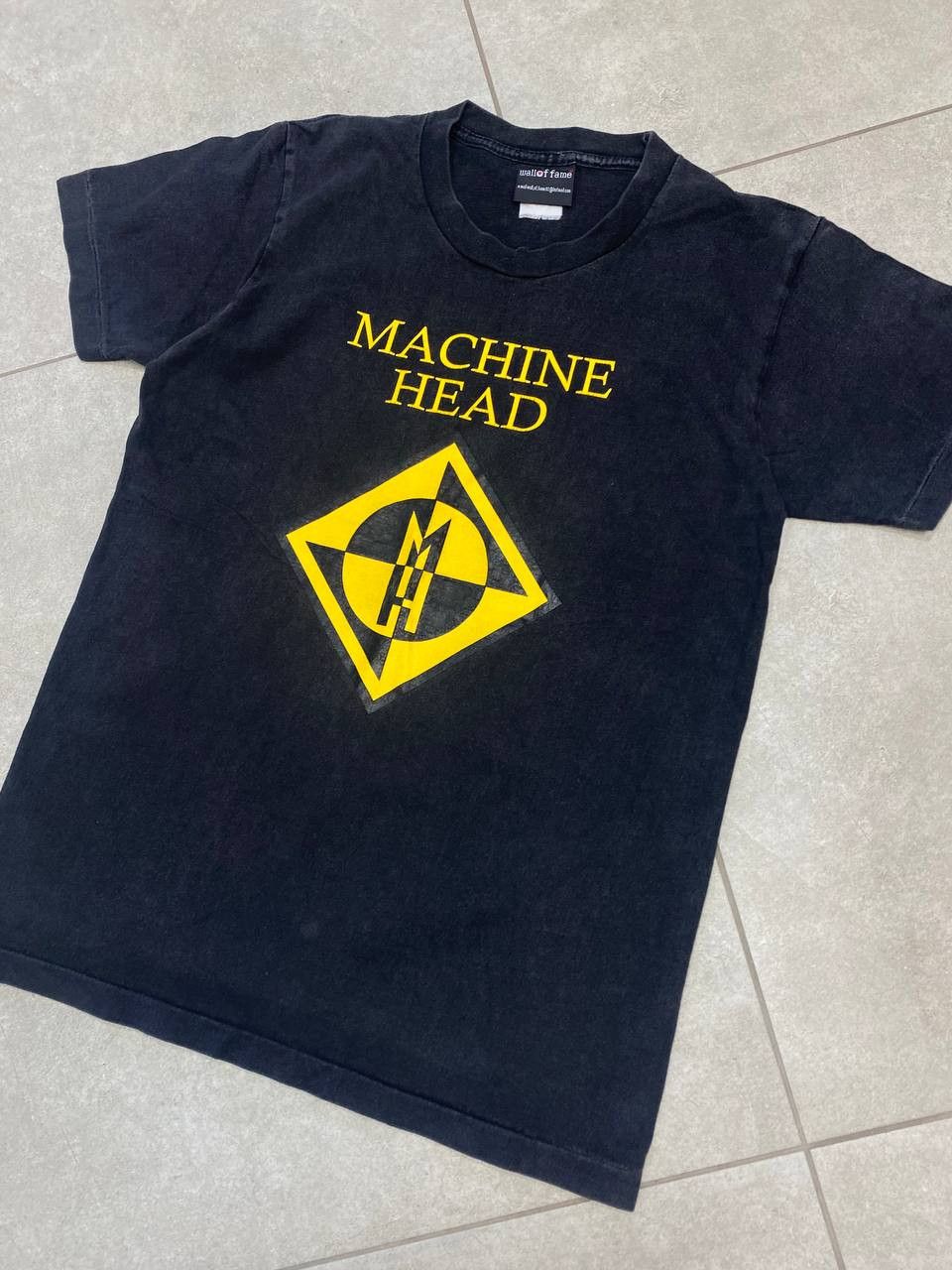 Band Tees Vintage Machine Head Single Stitch 90s Wall of Fame T-Shirt Size US XS / EU 42 / 0 - 6 Thumbnail