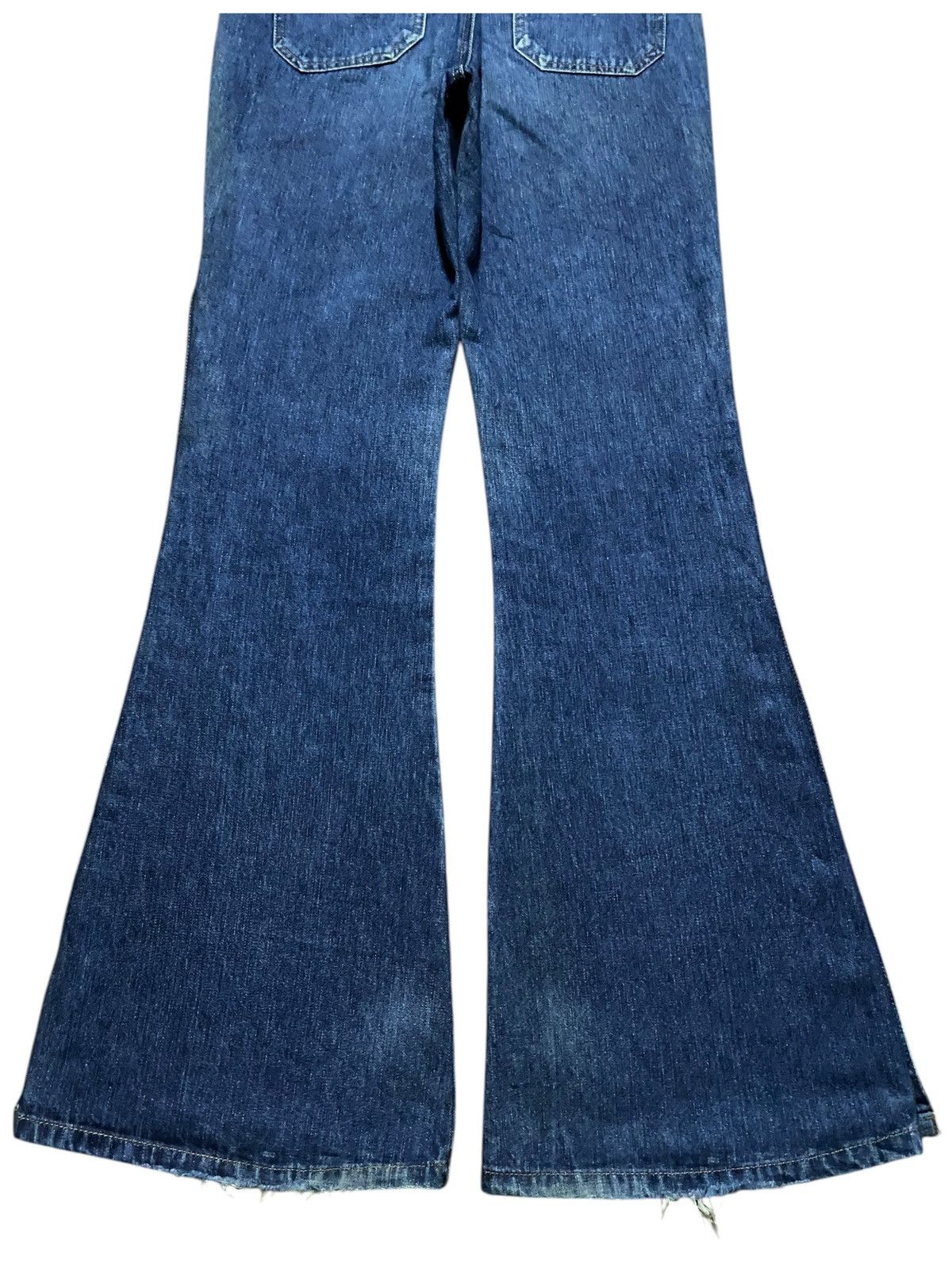 Japanese Brand Y2K Japanese Brand Back&Forth Botton Leg Super Flare Jeans Size US 28 / EU 44 - 6 Thumbnail