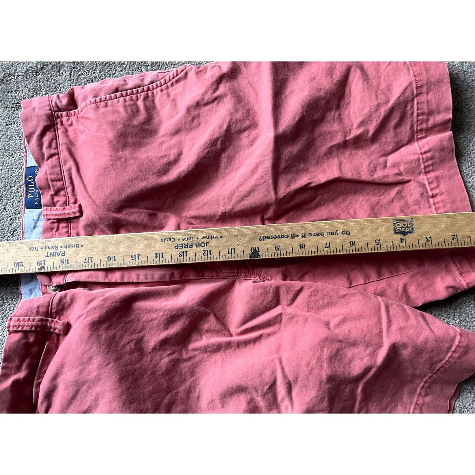 Polo Ralph Lauren Polo Ralph Lauren Shorts Classic Fit Chino Men 34 Red 9" Stretch Size US S / EU 44-46 / 1 - 5 Thumbnail