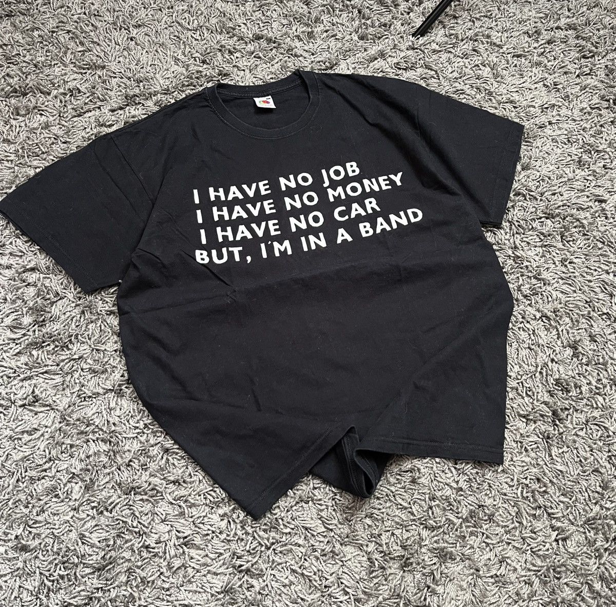 Band Tees Vintage 00s 'I'm In A Band' Graphic Tee Size US XL / EU 56 / 4 - 1 Thumbnail