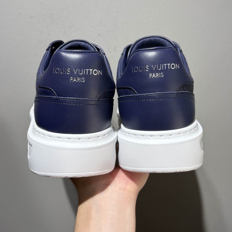 Louis Vuitton Louis Vuitton Beverly Hills Casual Leather Sneakers -2508 Size US 9.5 / EU 42-43 - 3 Thumbnail