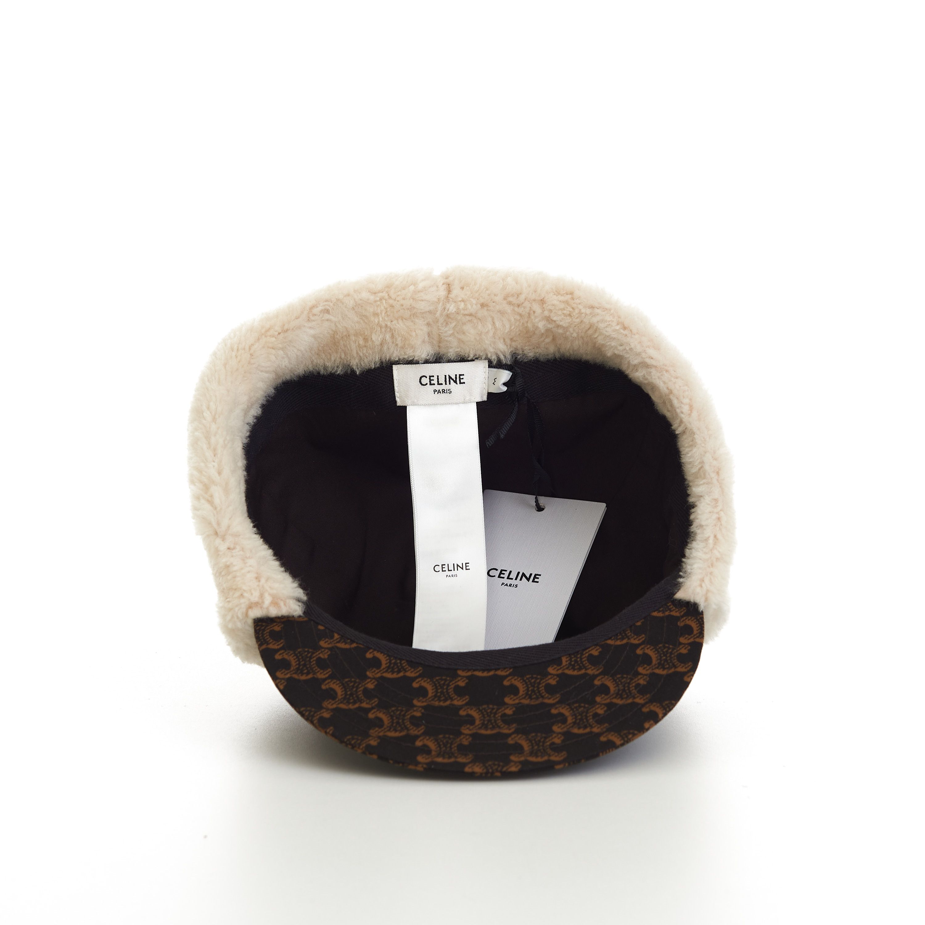 Celine Triomphe Chapka Hat In Monogram Cotton Size S Size ONE SIZE - 10 Thumbnail