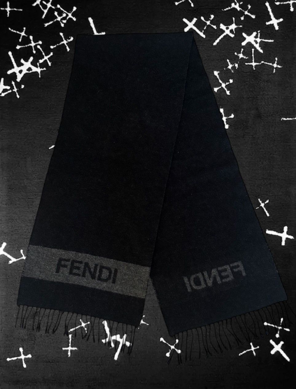 Fendi Fendi Muffler scarf Size ONE SIZE - 2 Thumbnail