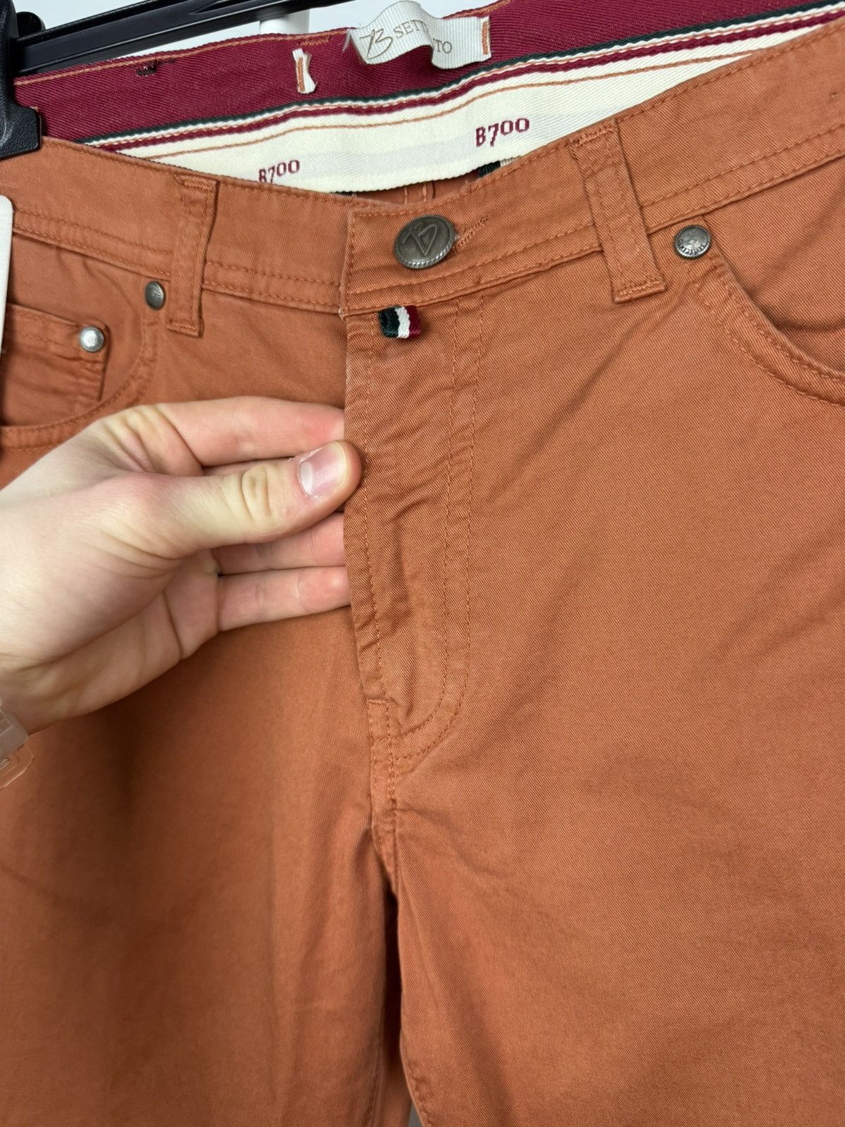 Other New Settecento B700 Ricamo Chino Pant Size US 34 / EU 50 - 4 Thumbnail