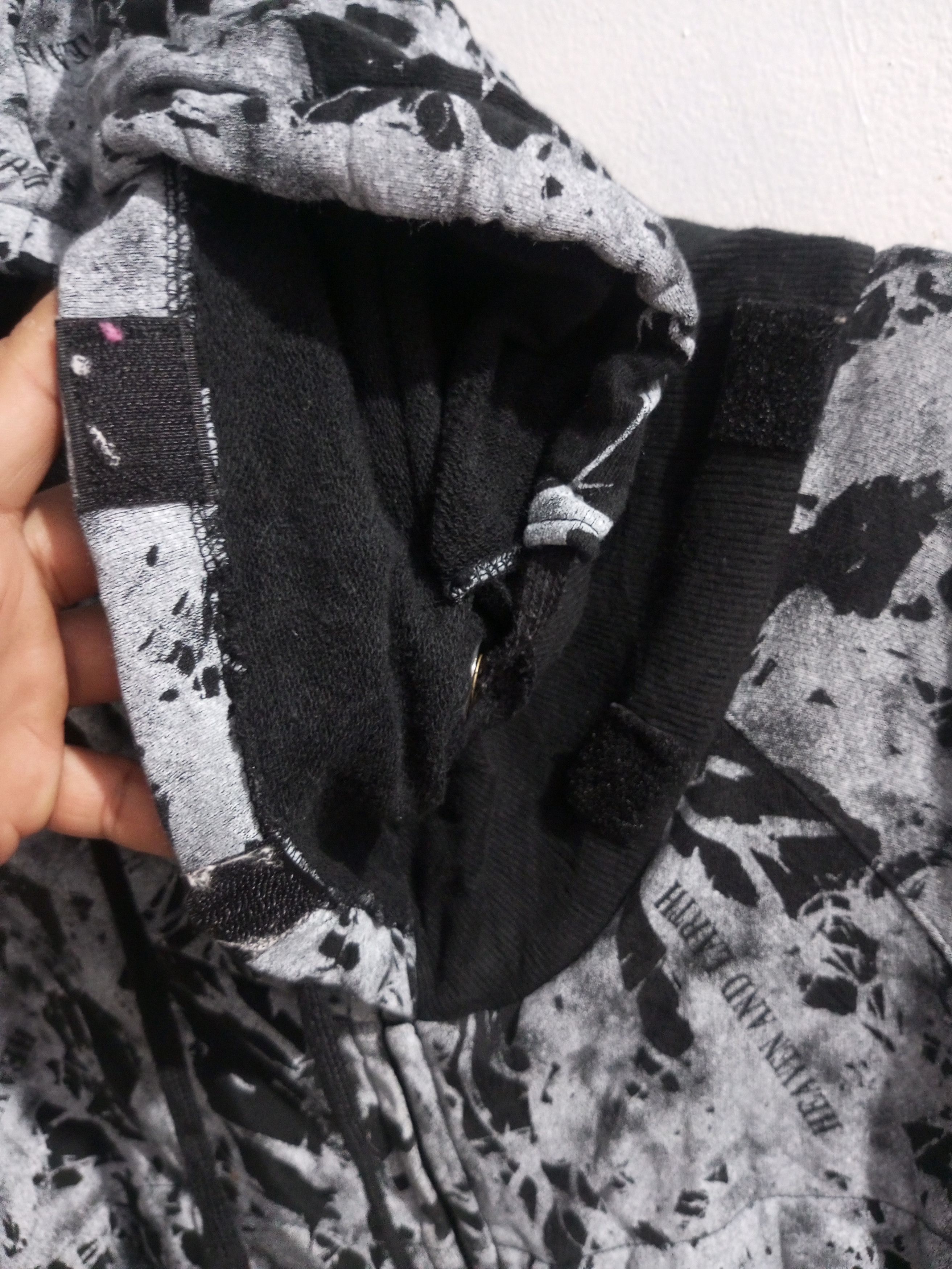 Heaven and earth skull multi pocket hoodie Sweatshirts Hoodies