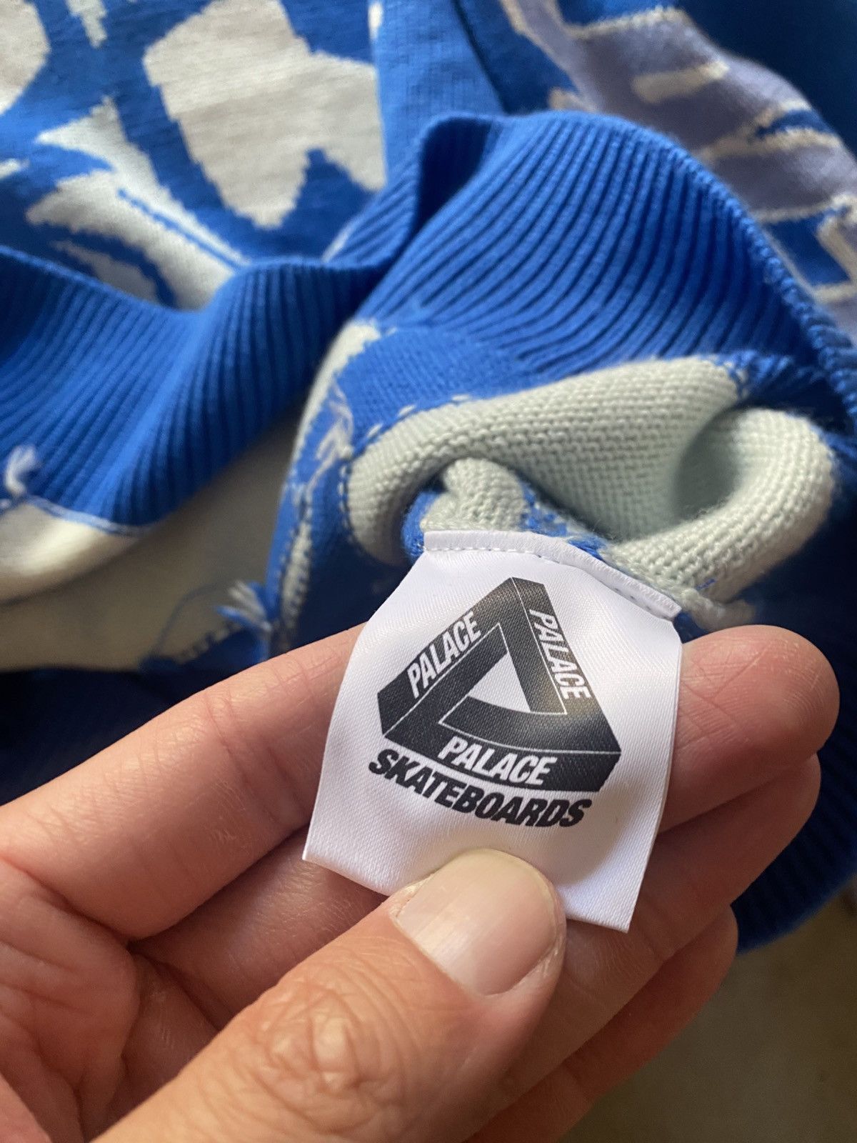 Palace Palace Zomby Knit Blue XL Size US XL / EU 56 / 4 - 5 Thumbnail