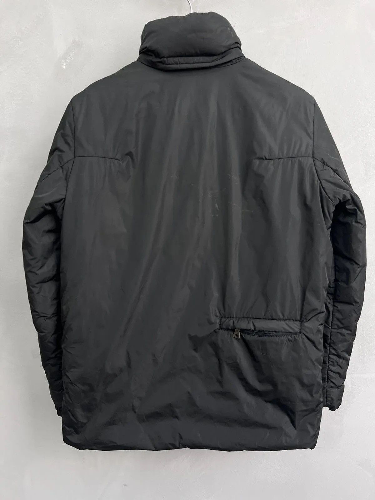 Prada Black ski rain jacket prada rad tab archival rare Size XS / US 0-2 / IT 36-38 - 7 Thumbnail