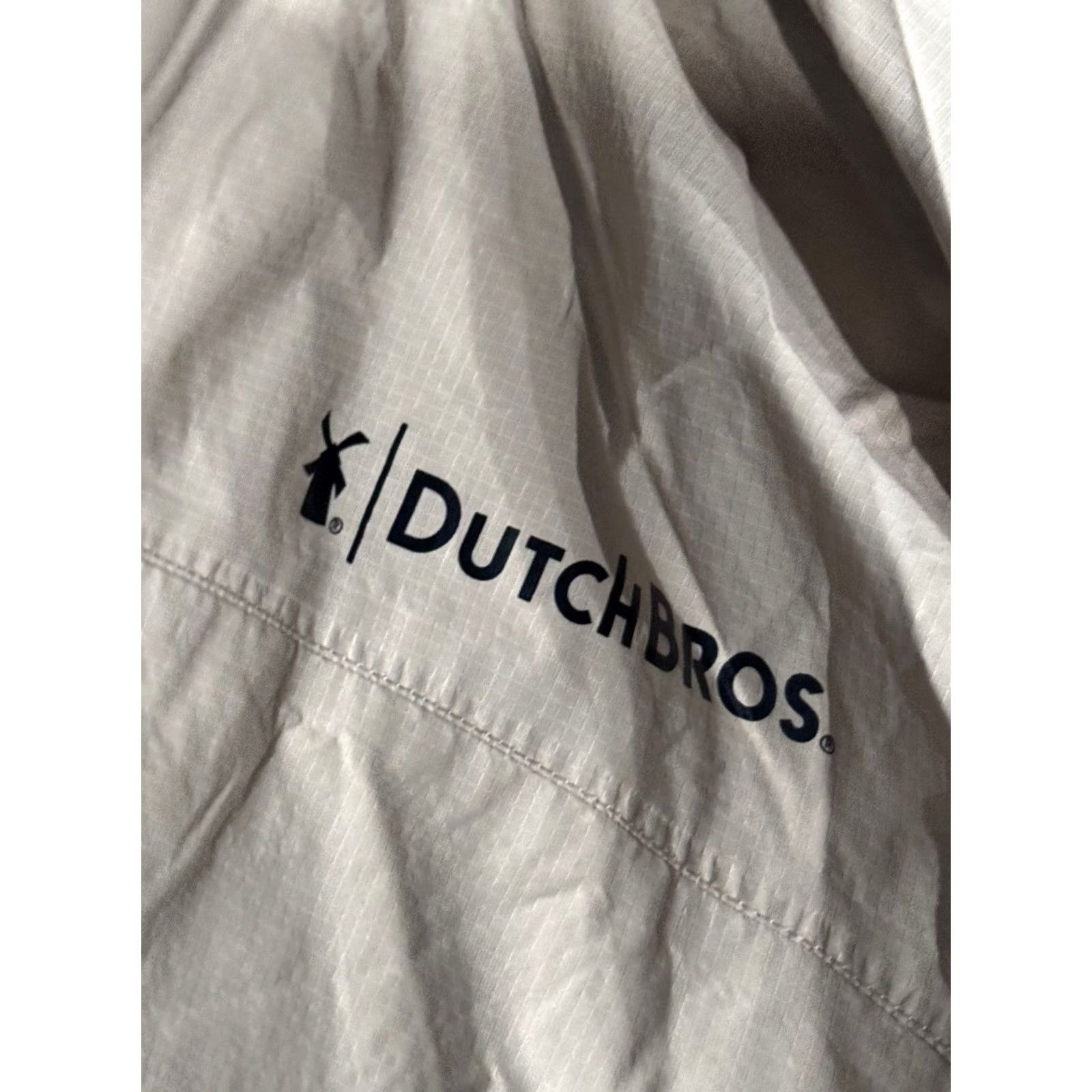 Rains WOMENS Dutch Bros Coffee Hooded Rain Jacket Coat XL Peace Rain Coat Rain Jacket Coat Womens XL Peace Multicolor Nylon Jacket Size XL / US 12-14 / IT 48-50 - 5 Thumbnail