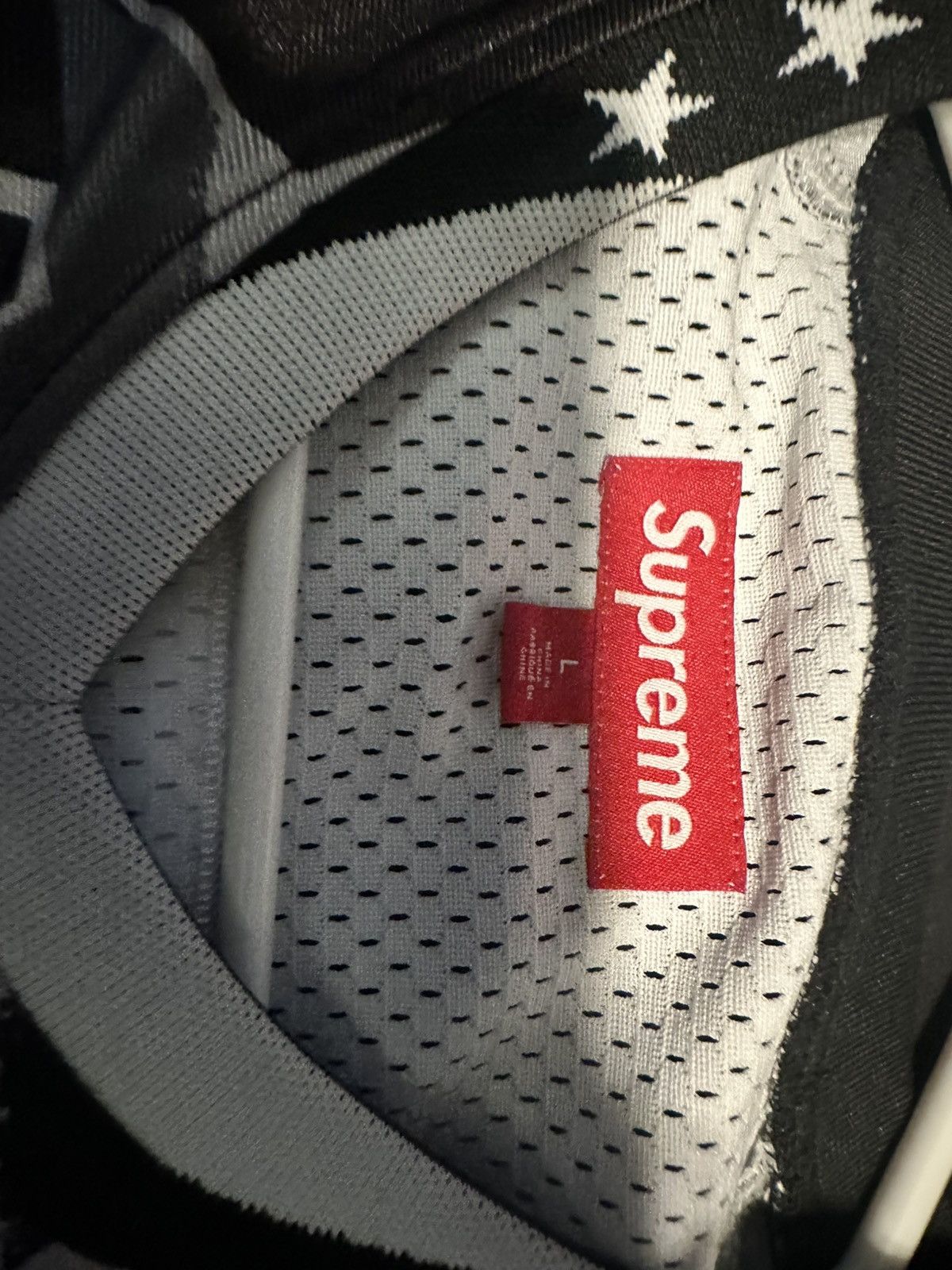 Supreme Supreme Stars Football Jersey Size US L / EU 52-54 / 3 - 4 Thumbnail