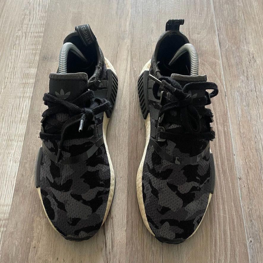 Adidas ADIDAS • WMNS NMD R1 "Grey Camo" (5M) Size US 5 / EU 37 - 4 Thumbnail
