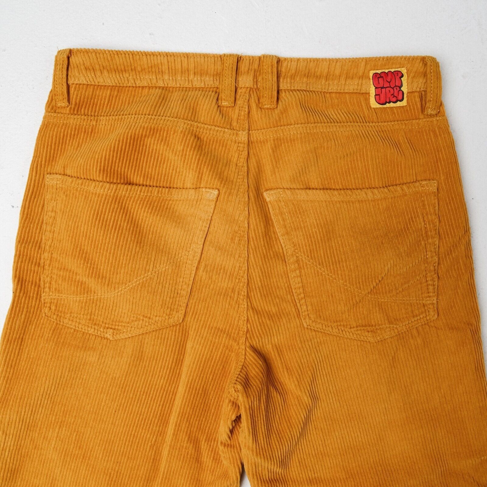 Empyre Empyre Loose Fit Golden Yellow Corduroy Skate Pants Retro Ca Size US 30 / EU 46 - 5 Thumbnail