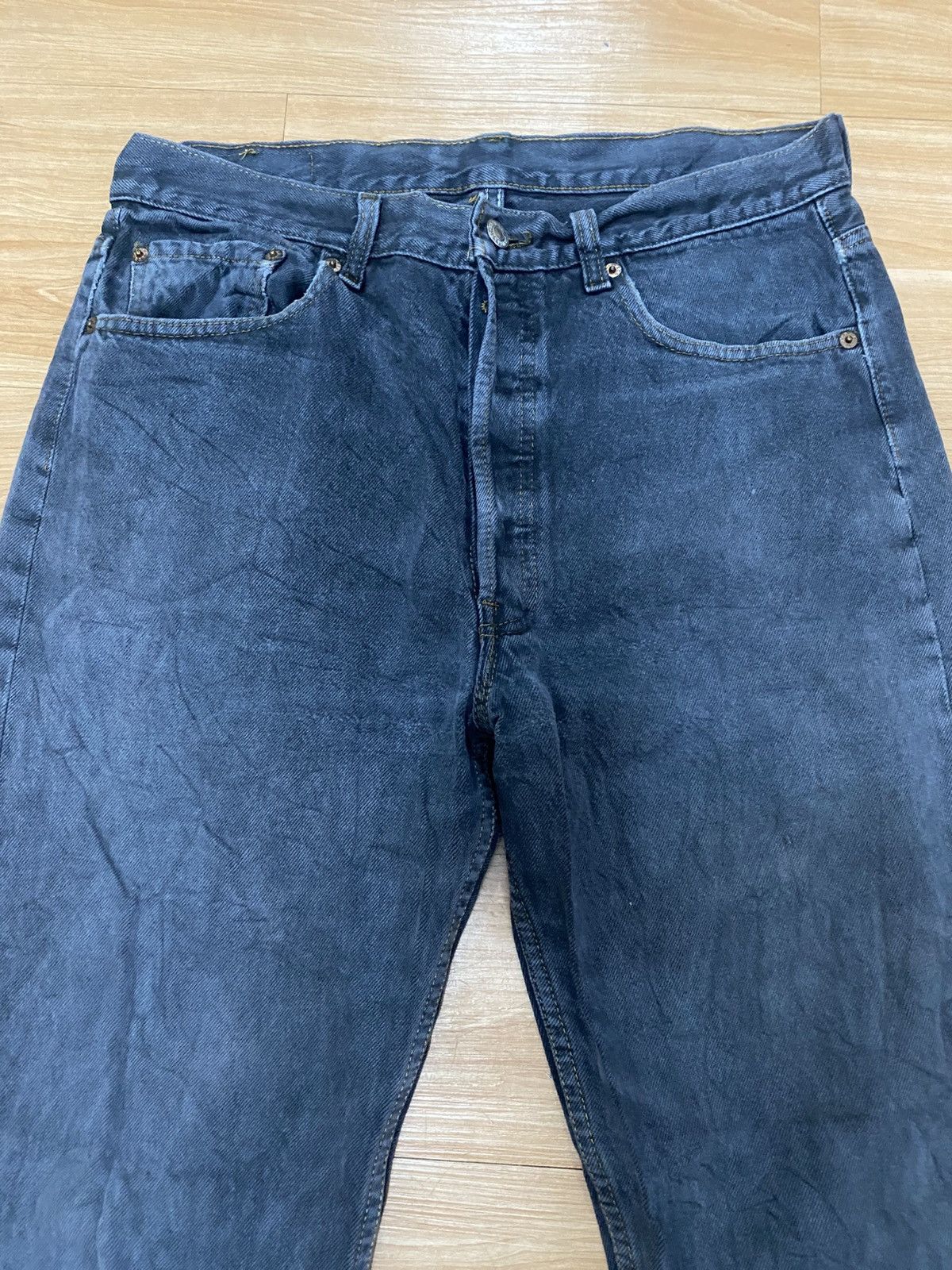 Levi's × Levi's Vintage Clothing × Vintage Vintage made in usa 90s levis black sun faded Size US 32 / EU 48 - 5 Thumbnail