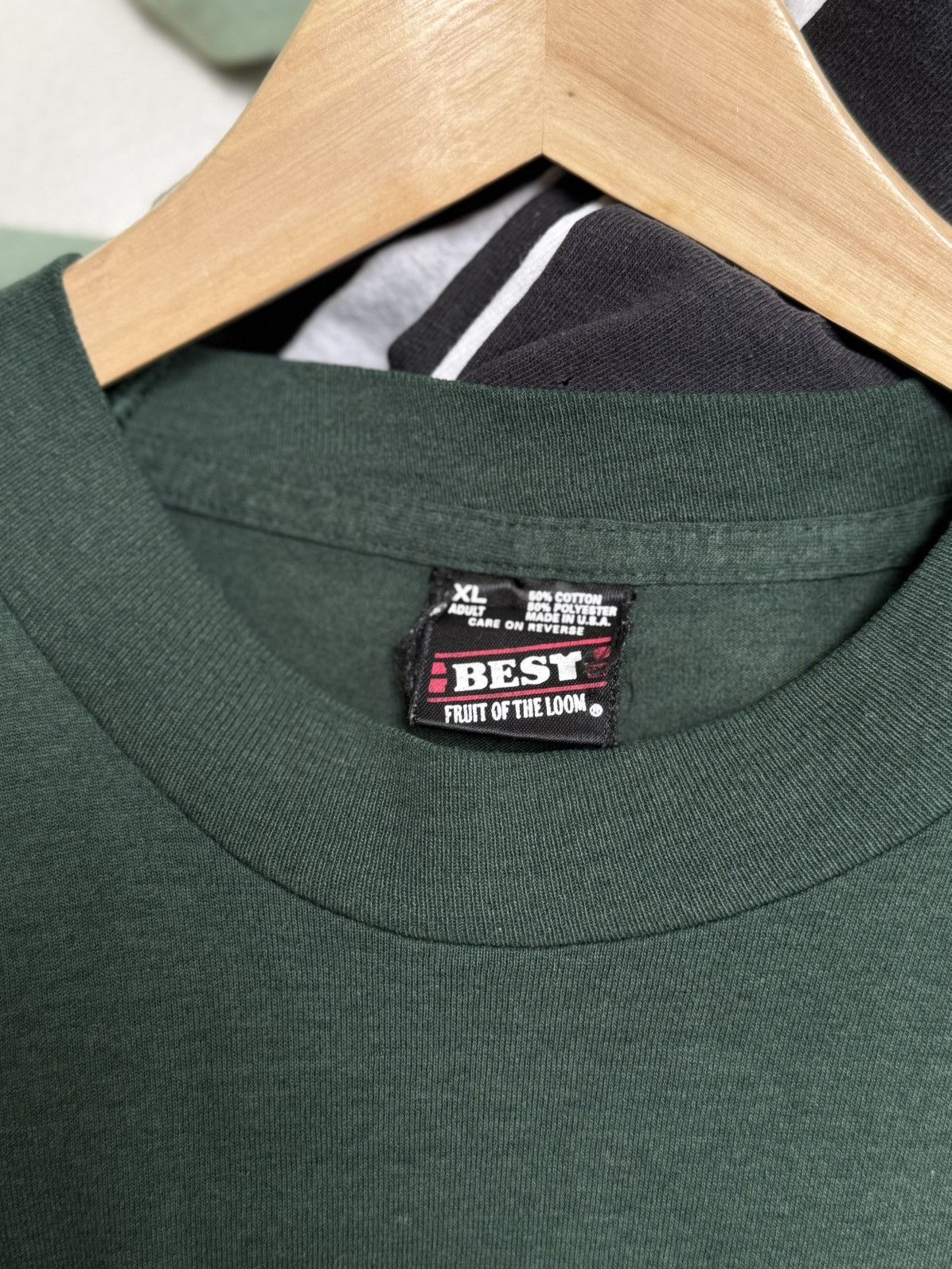 Vintage Vintage Forest green Aids ride tee Size US XL / EU 56 / 4 - 4 Thumbnail