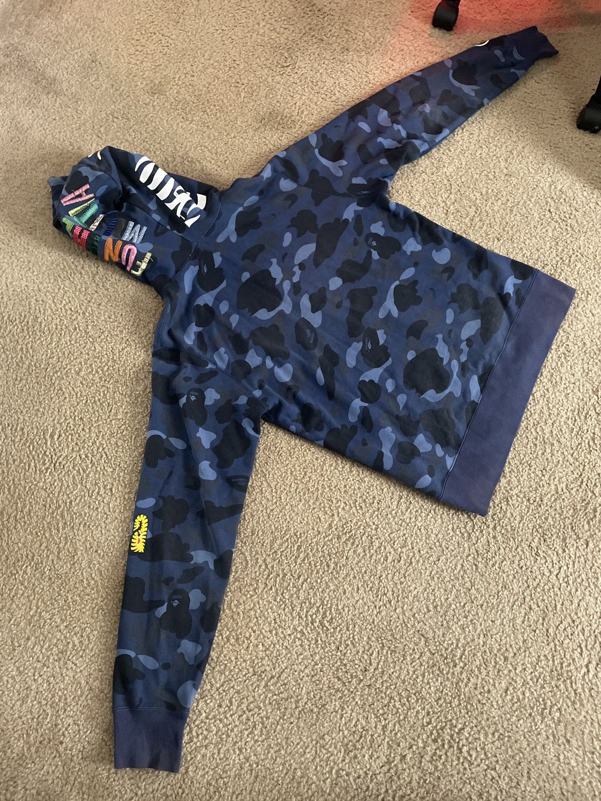 Bape Color Camo Tiger Full Zip Hoodie Size US L / EU 52-54 / 3 - 12 Thumbnail