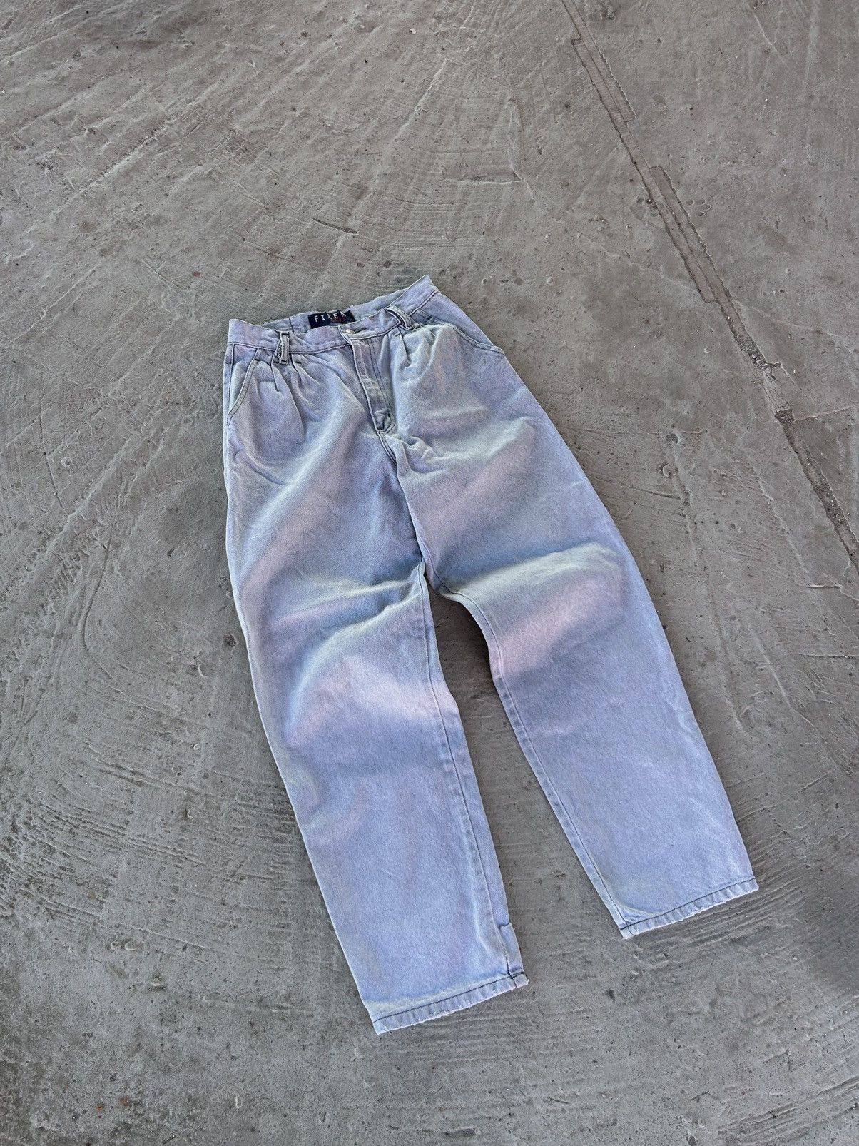 Jean × Vintage Vintage Light Blue Denim Jeans Size US 29 - 3 Thumbnail