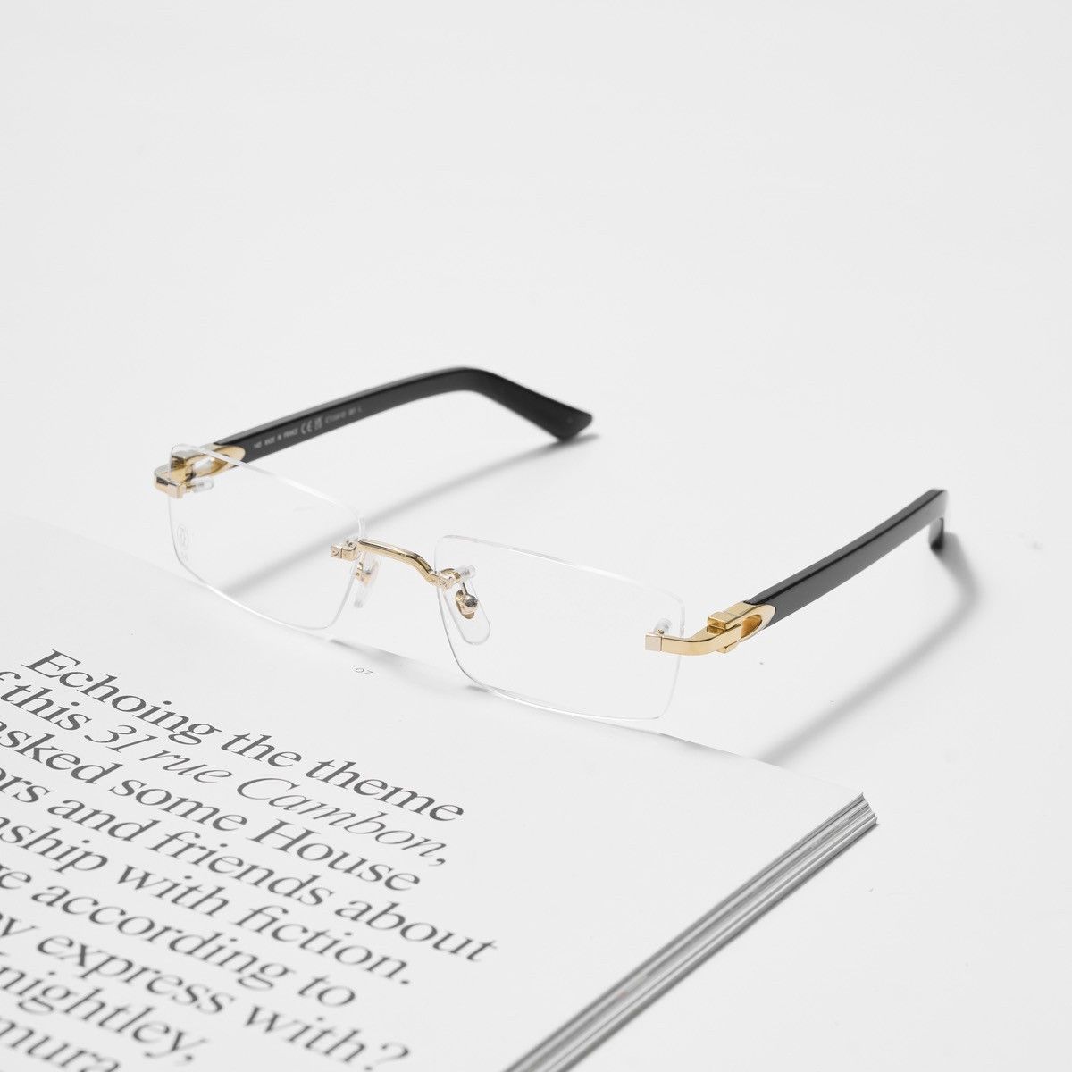 Cartier CARTIER CT0581O 001 GLASSES Size ONE SIZE - 1 Thumbnail