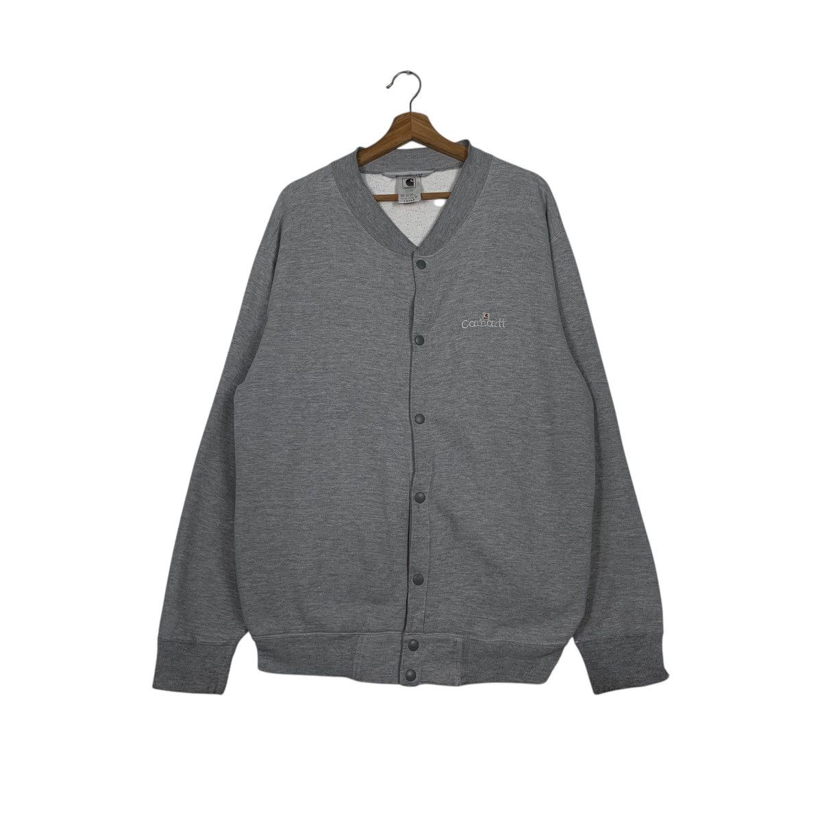 Carhartt Carhatt Snap Button Sweater Jacket Size US L / EU 52-54 / 3 - 1 Thumbnail