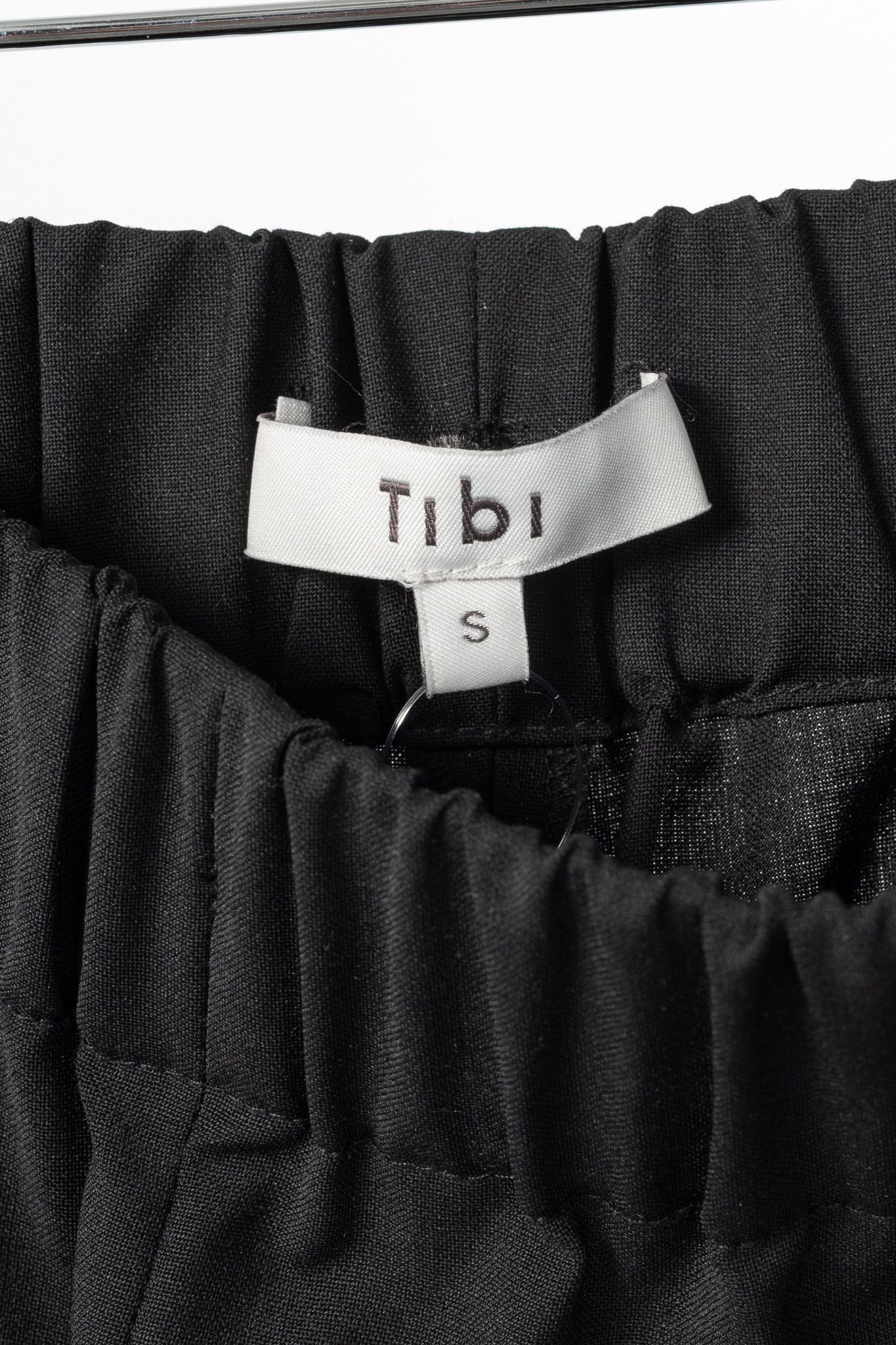 Tibi Tibi Wilt Black Tropical Wool Pull-On Jogger Size 28" / US 6 / IT 42 - 8 Thumbnail