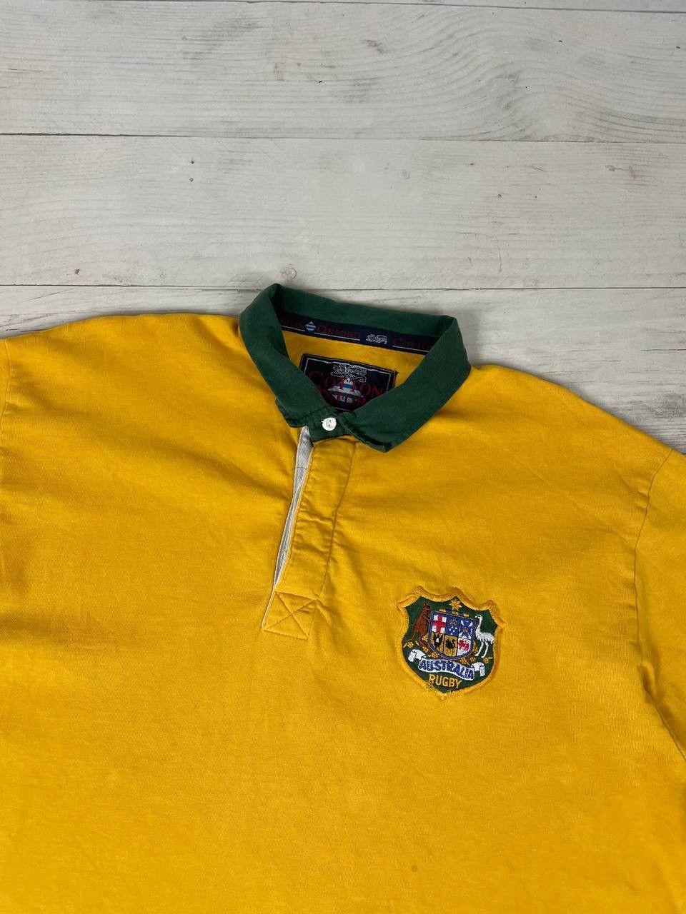 Cotton Traders Vintage Cotton Oxford Australia Rugby Long Sleeve Shirt Size US XL / EU 56 / 4 - 3 Thumbnail