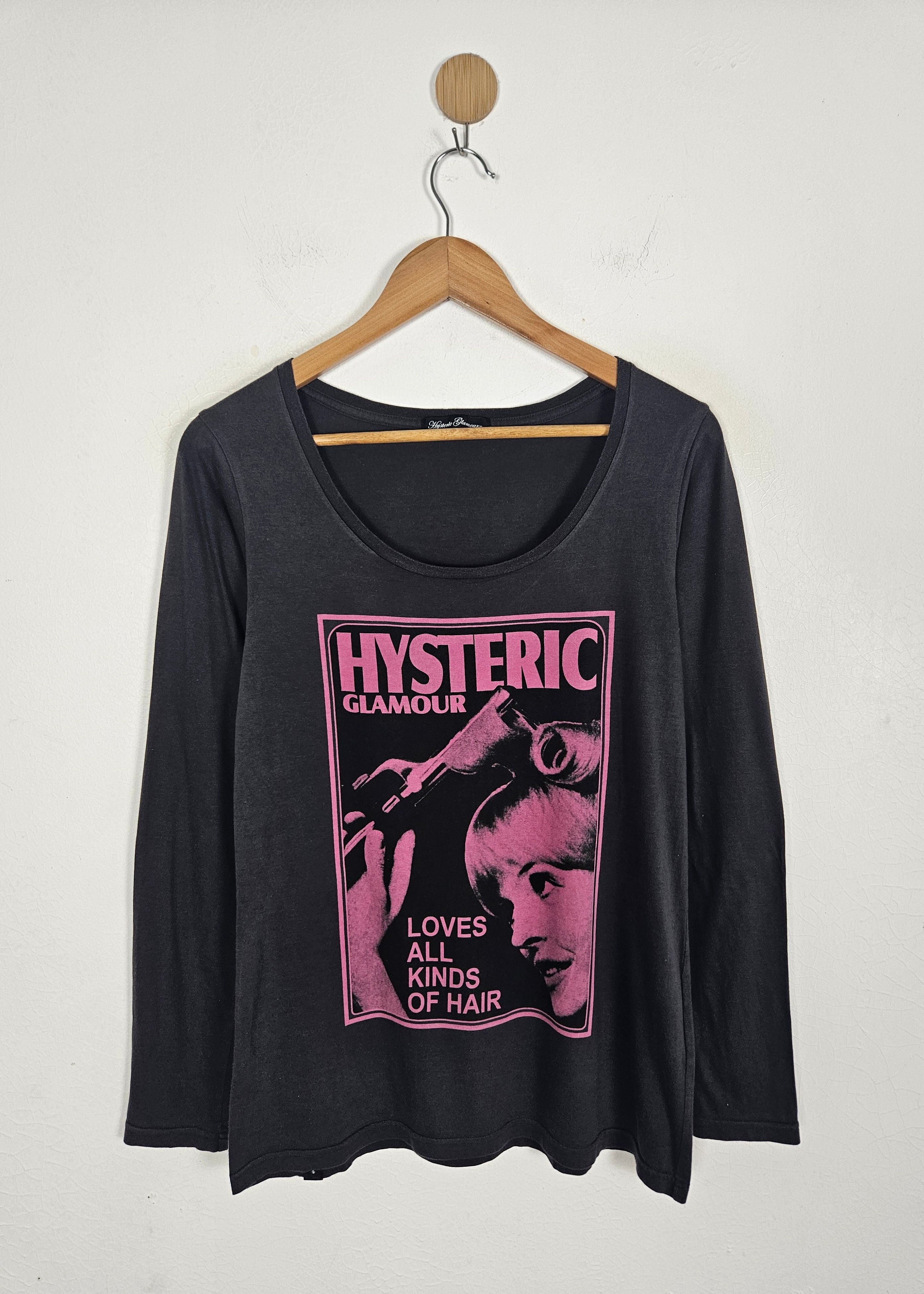 Hysteric Glamour Hysteric Glamour Loves All Kinds of Hair shirt Size S / US 4 / IT 40 - 1 Thumbnail
