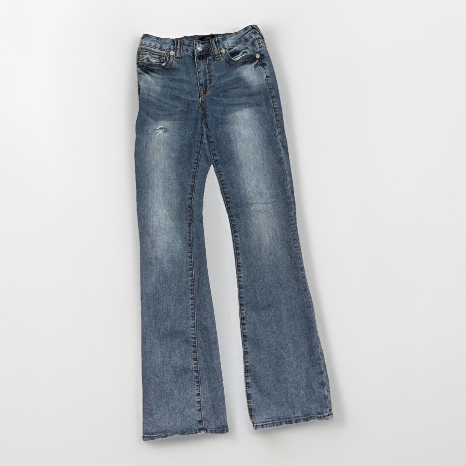 True Religion × Vintage True Religion Becca Mid Rise Bootcut Jeans Women’s 28x34 Size 28" / US 6 / IT 42 - 4 Thumbnail