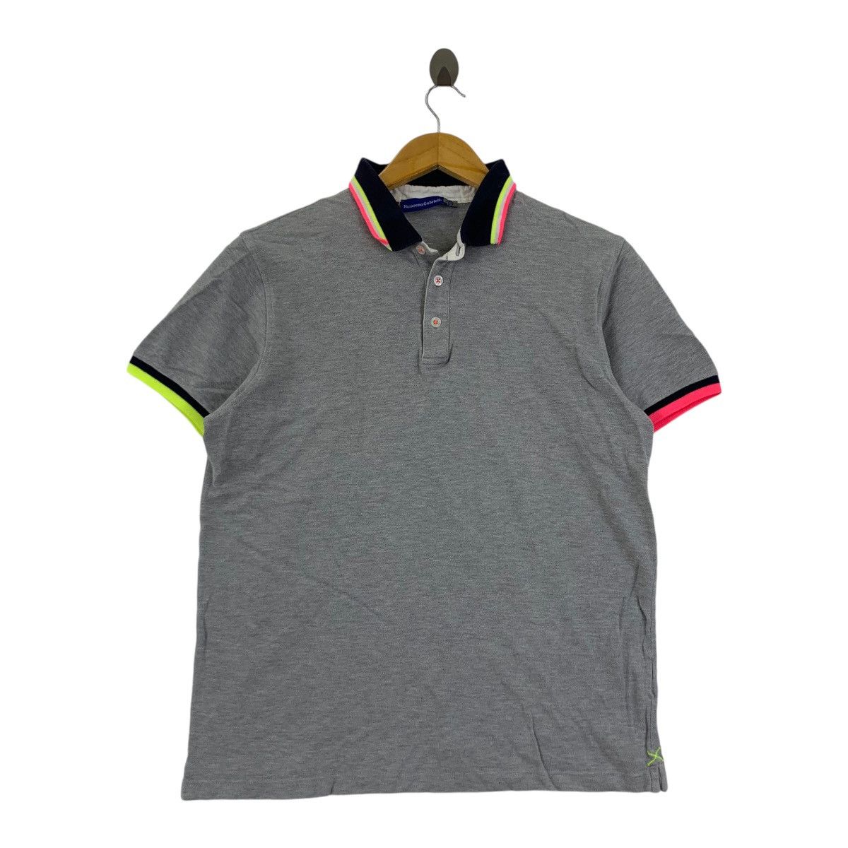 Nazareno Gabrielli Vintage NAZARENO GABRIELLI Twin Tipped Polo Size L / US 10 / IT 46 - 1 Thumbnail